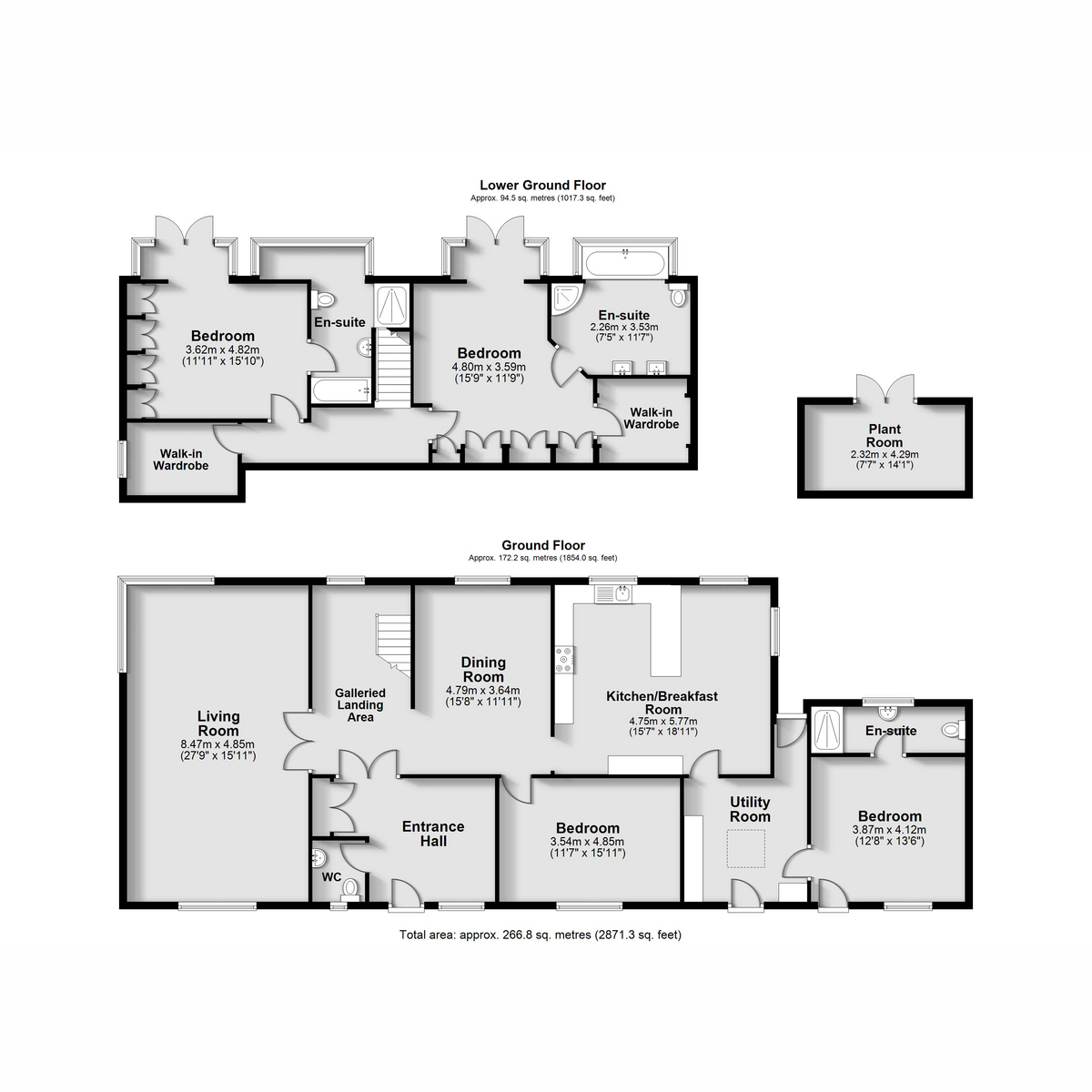 Valhallas Gate, Coxmoor Road, Mansfield floorplan