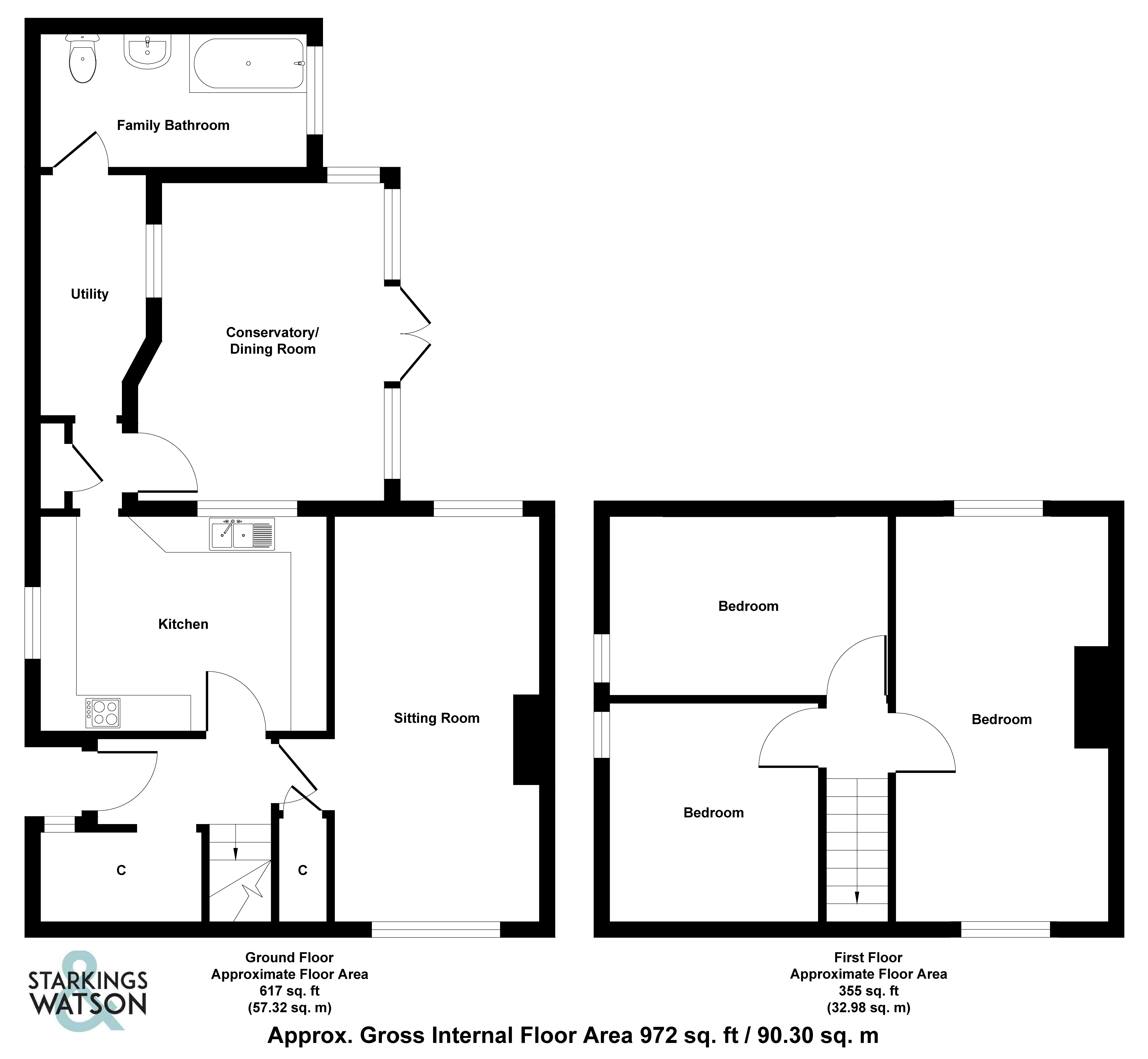 Primrose Crescent, Thorpe St. Andrew, Norwich NR7, 3 bedroom end