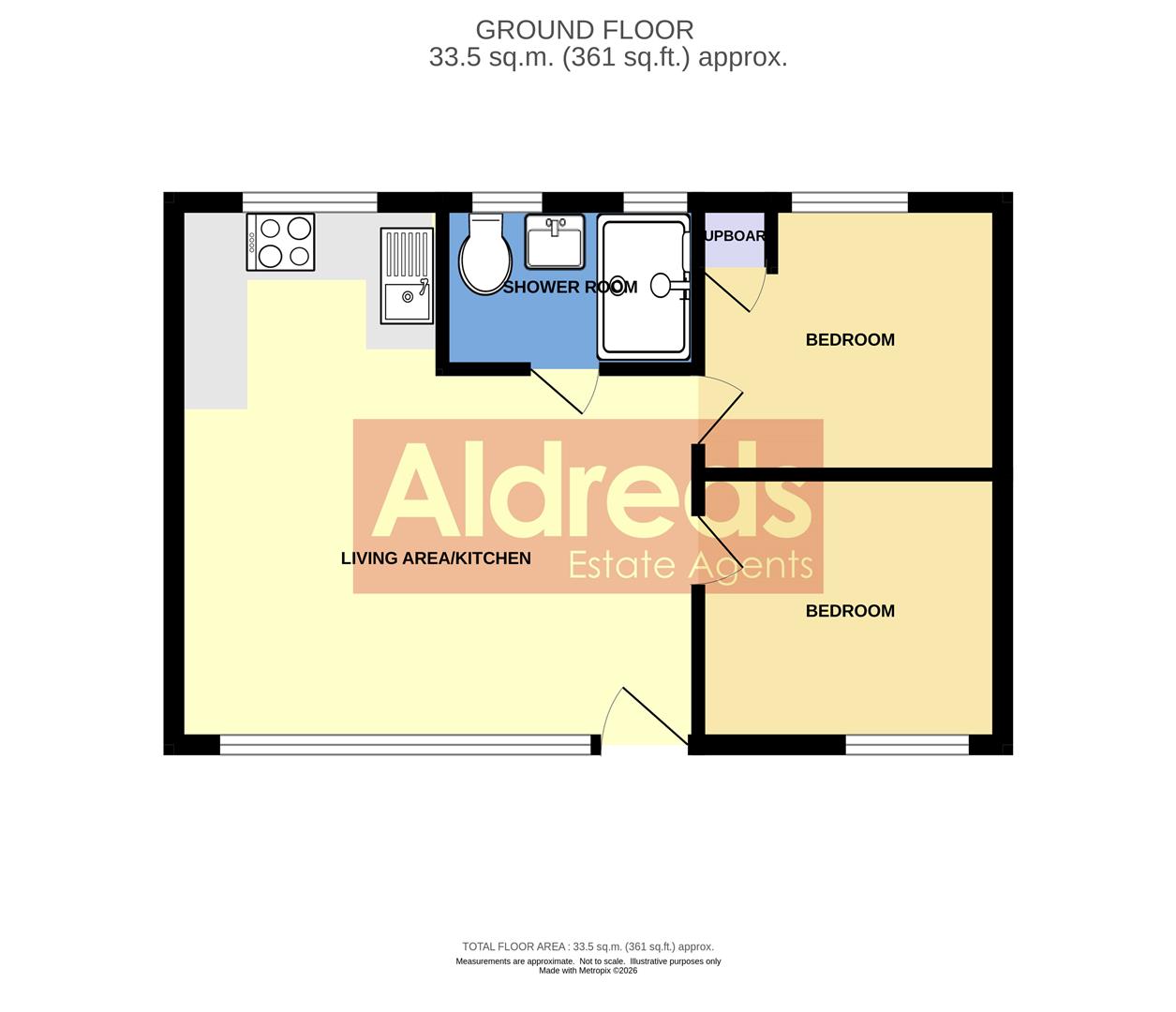 187, Broadside Chalet Park, Stalham floorplan