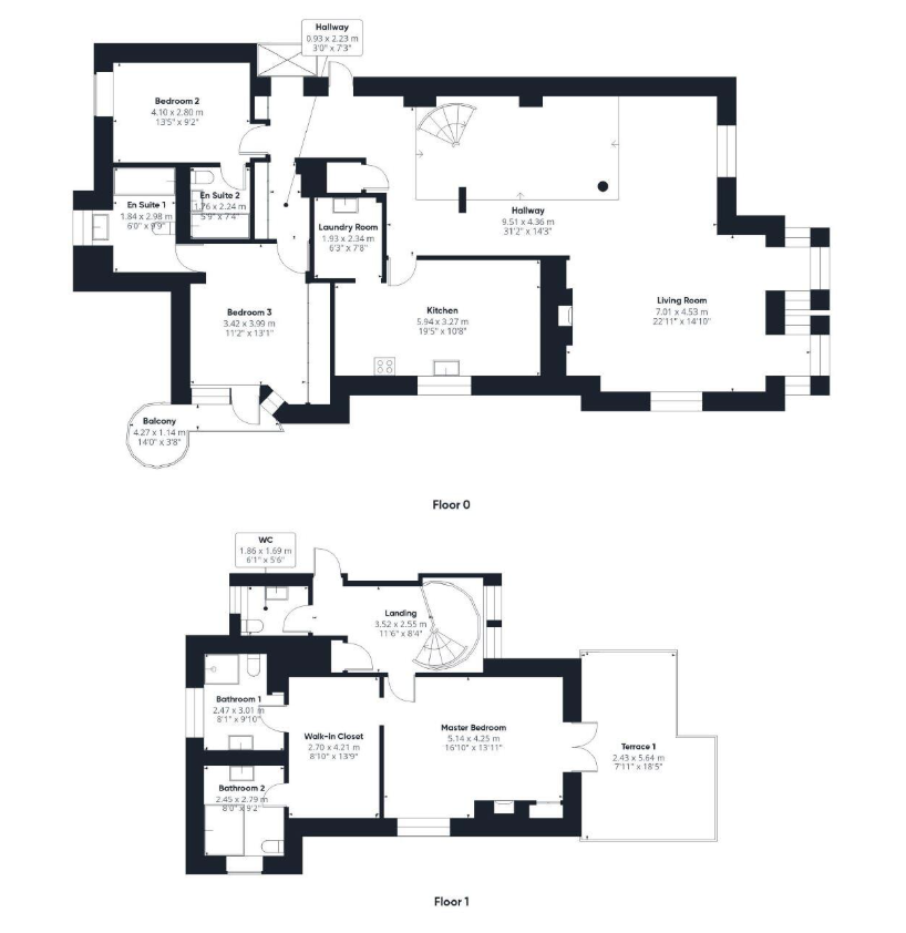 5, 22, Avenue Road, London floorplan
