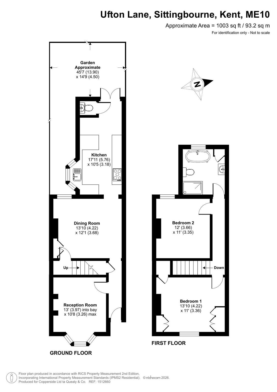43, Ufton Lane, Kent floorplan