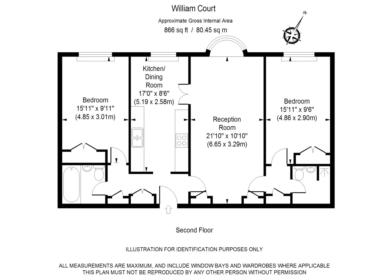 2 Bedrooms Flat to rent in William Court, 6 Hall Road, London NW8