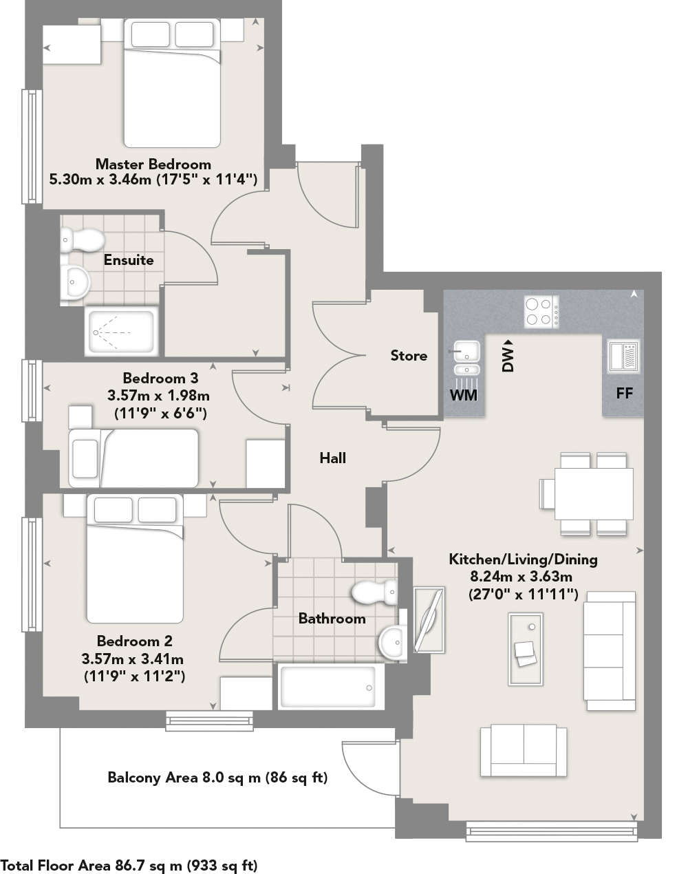 3 Bedrooms Flat for sale in Cricklewood Lane, London NW2