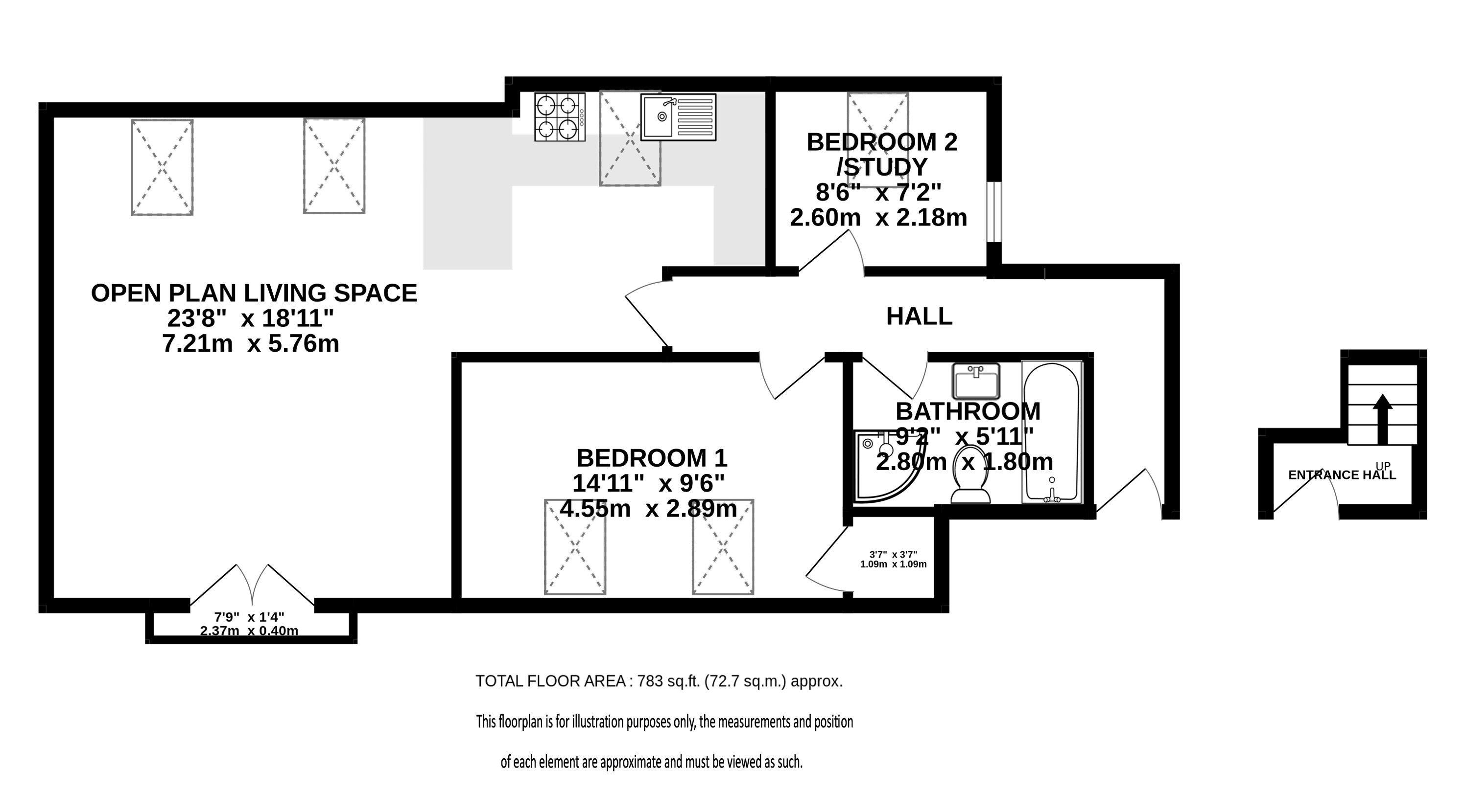 21B, Kinsbourne Close, Hertfordshire floorplan