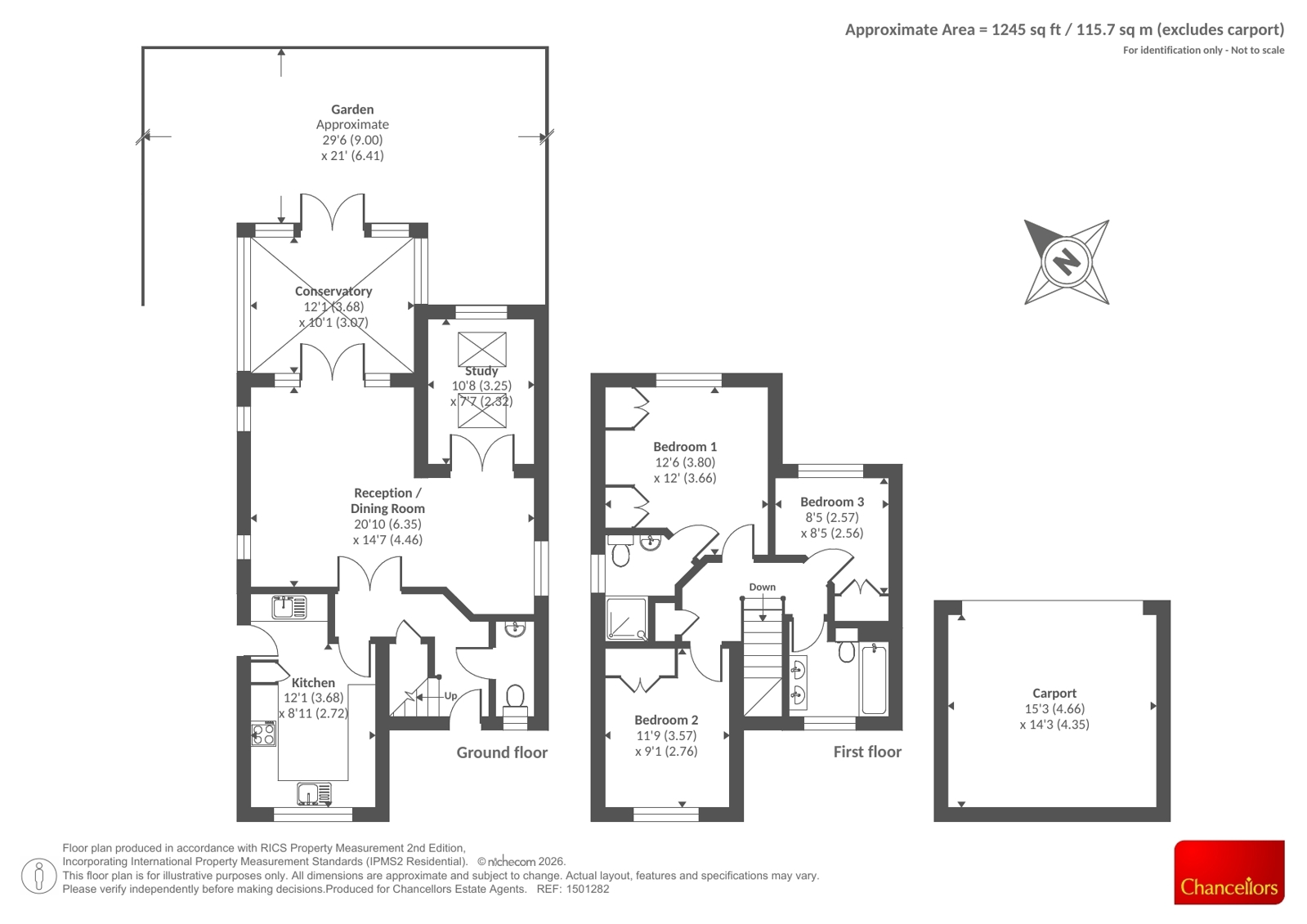 23A, ST. JOHNS DRIVE, Carterton floorplan