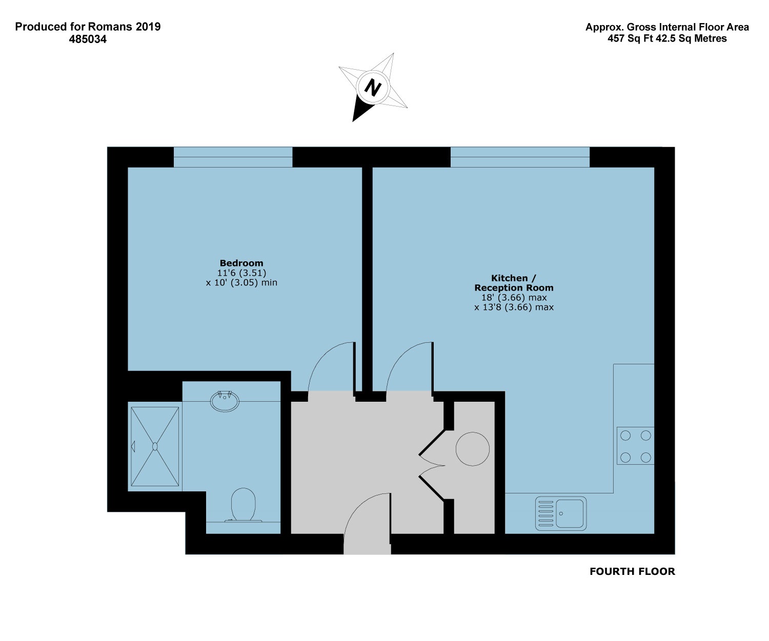 1 Bedrooms Flat for sale in Castle House, Desborough Road, High Wycombe HP11