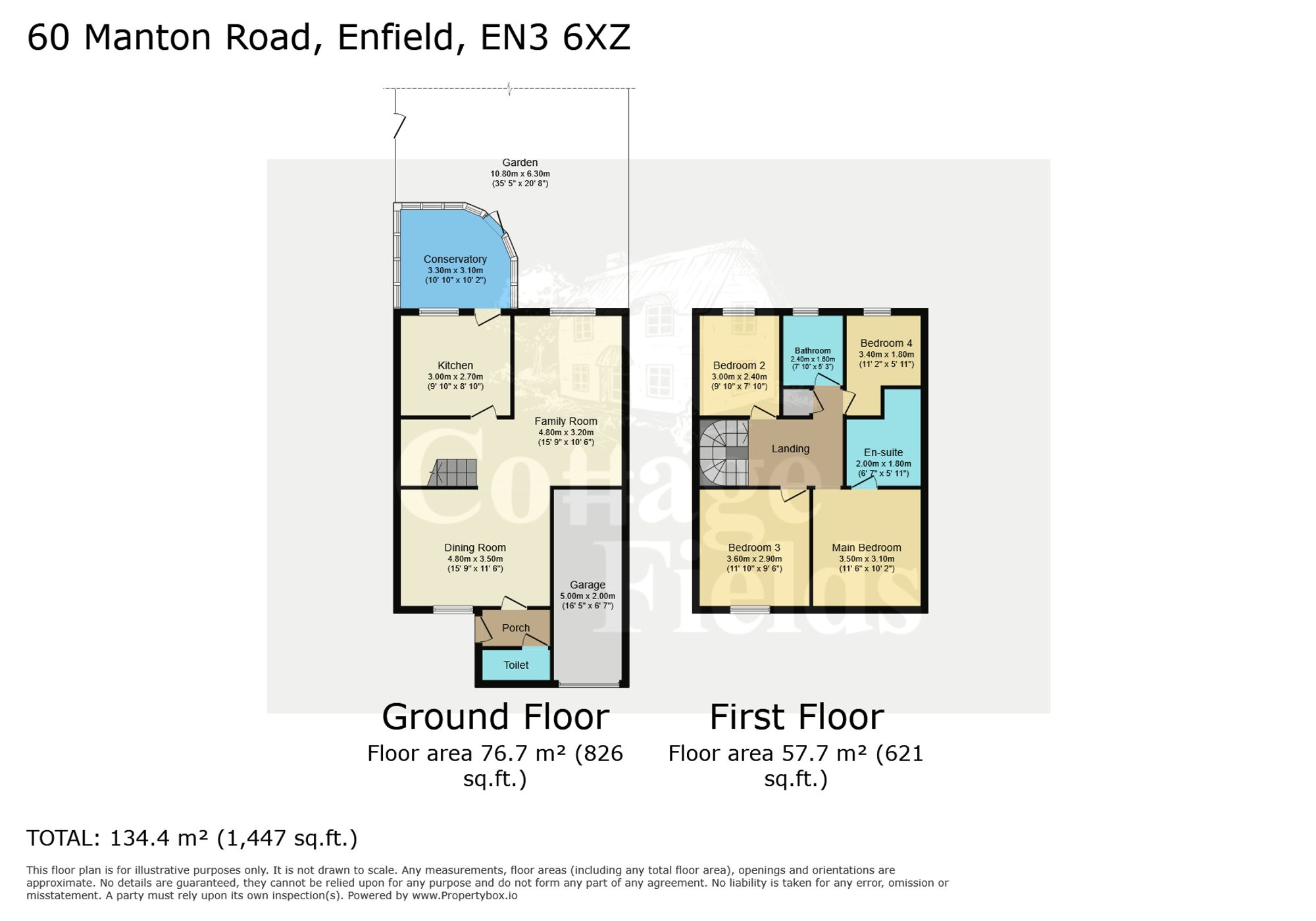 60 Manton Road, Enfield floorplan