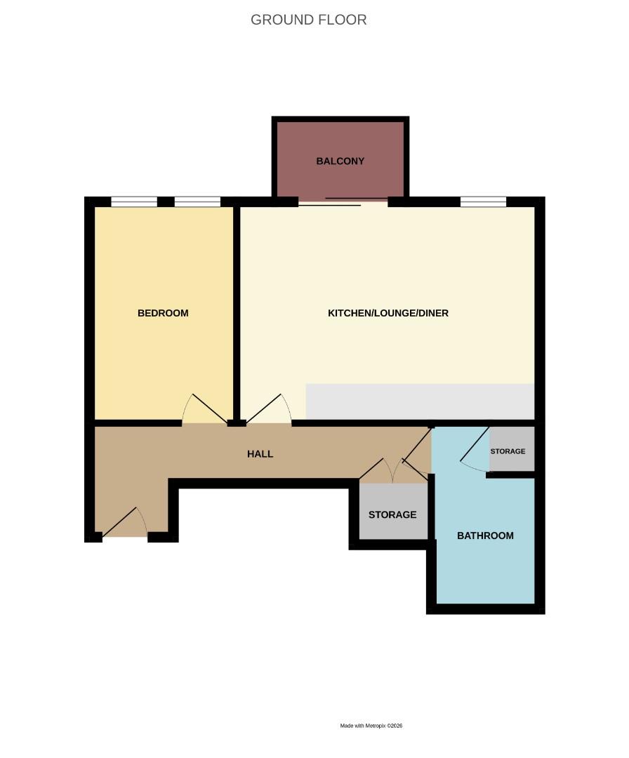27 Clifftown Shore, Western Esplanade, Southend On Sea floorplan