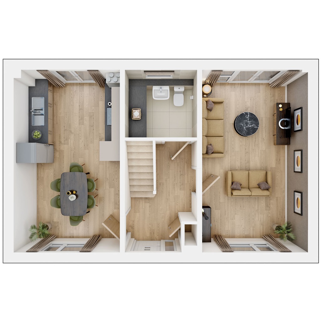 The Carrdale - Plot 58, Minsmere Green, Minsmere Road, Keynsham floorplan