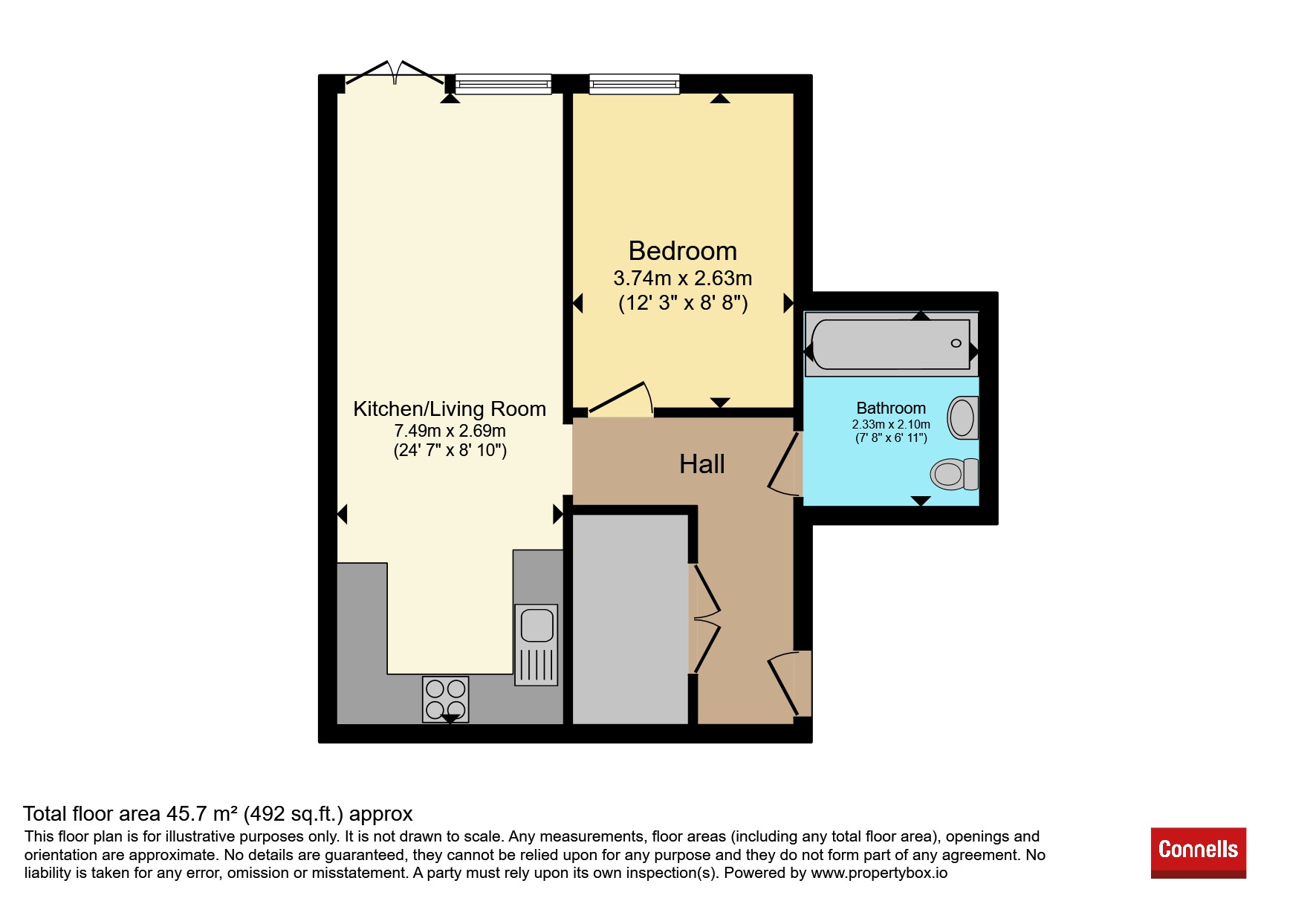 Apartment 18, Photographic Works, 45, Camden Street, Birmingham floorplan
