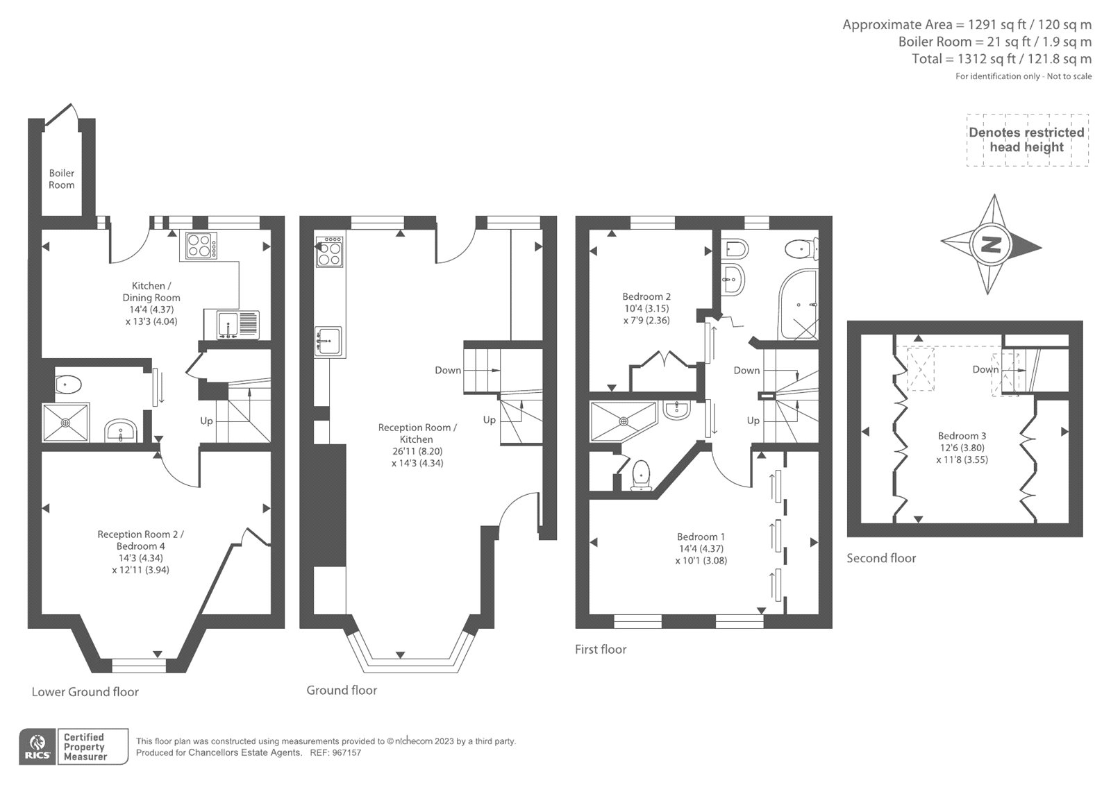 26, Kingston Road, Oxfordshire floorplan