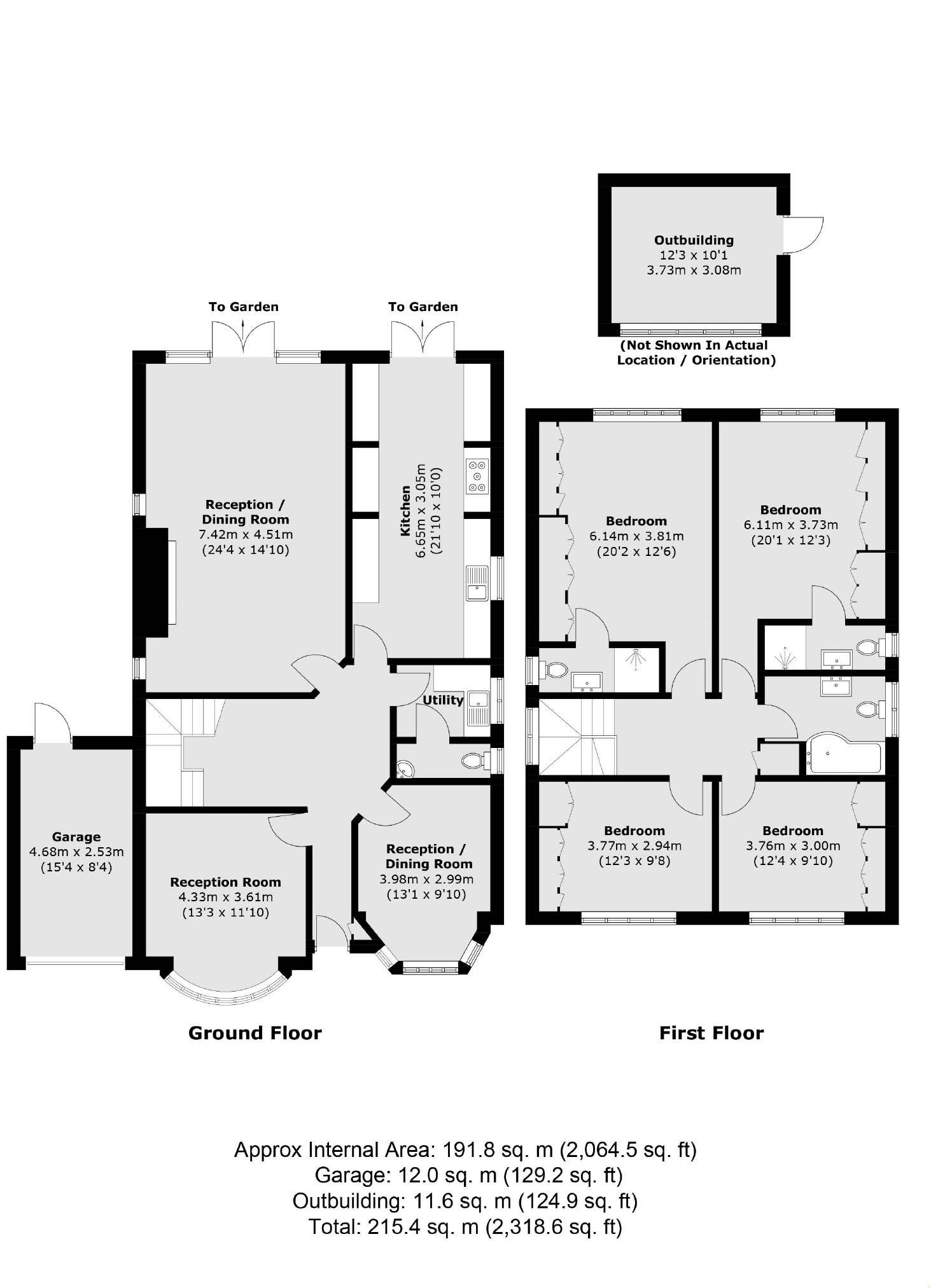 68, Darby Crescent, Sunbury-On-Thames floorplan
