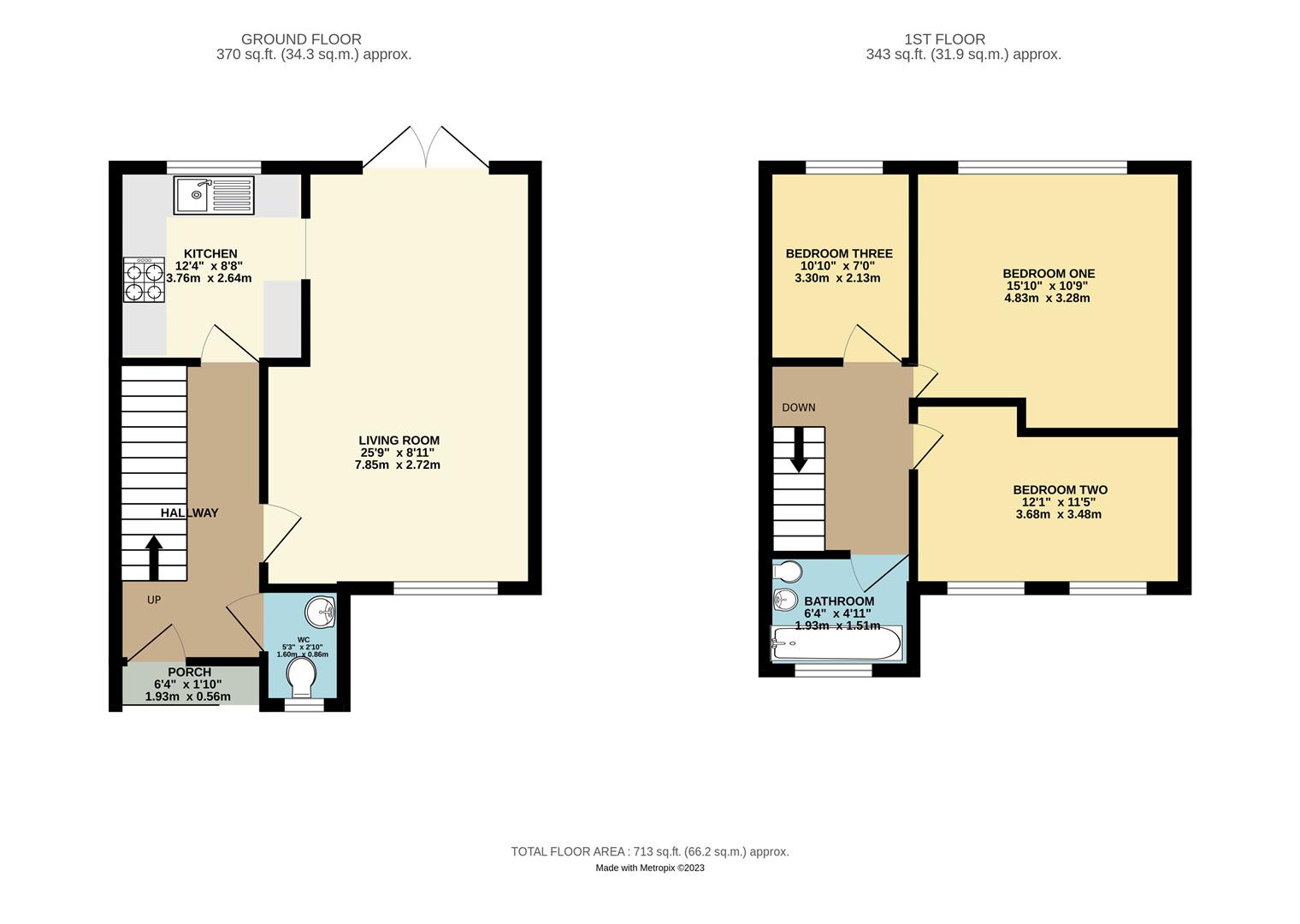 8, Middlesex Road, Bexhill On Sea floorplan