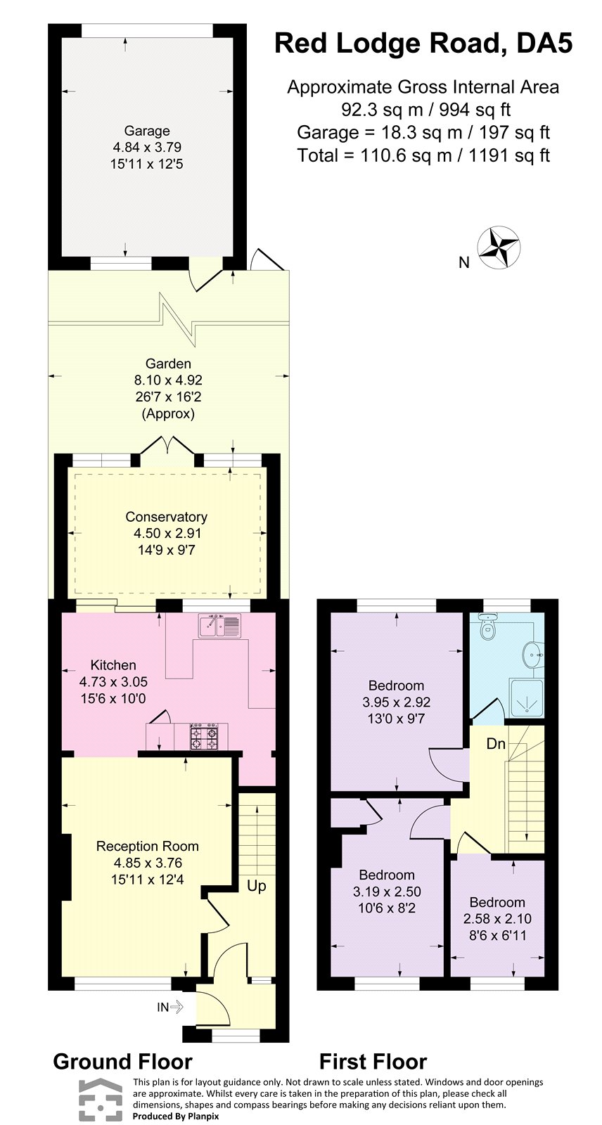 17, Red Lodge Road, Kent floorplan