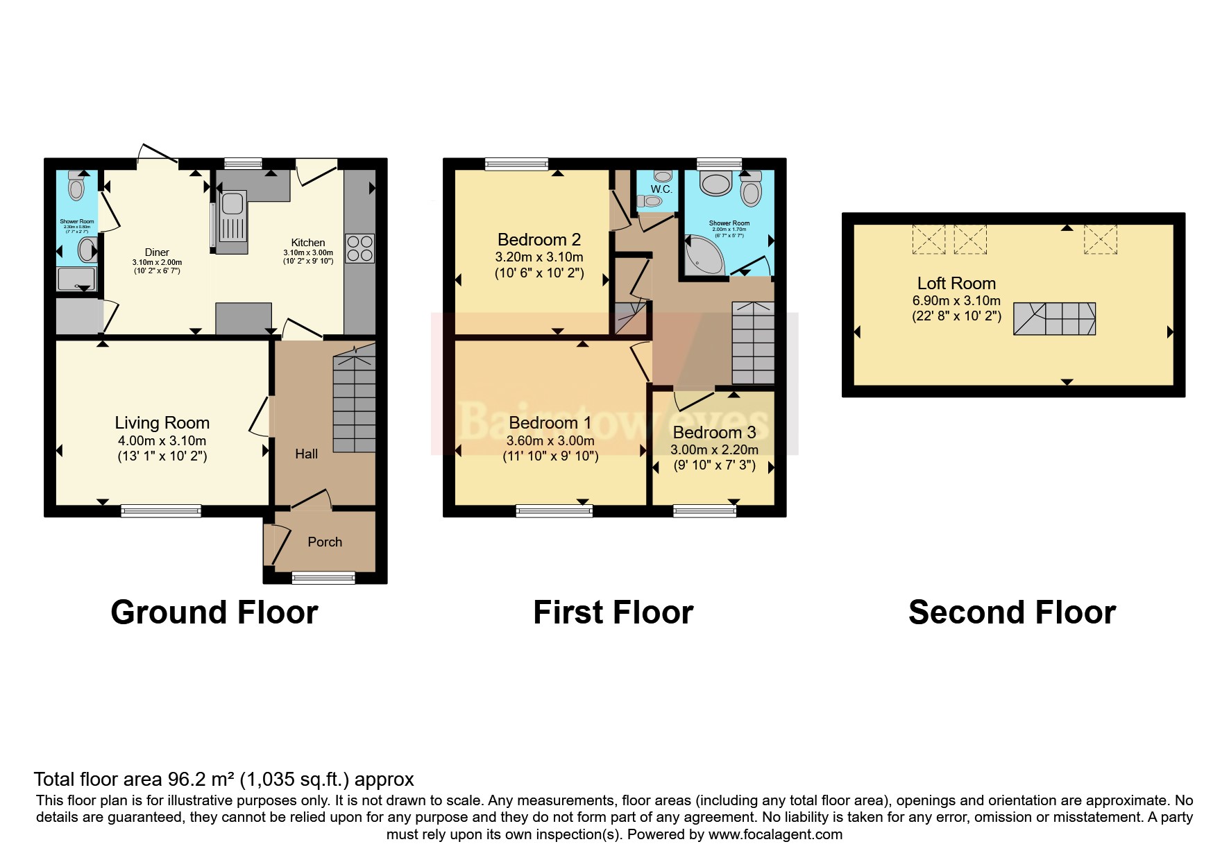 17, Maypole, Nottingham floorplan