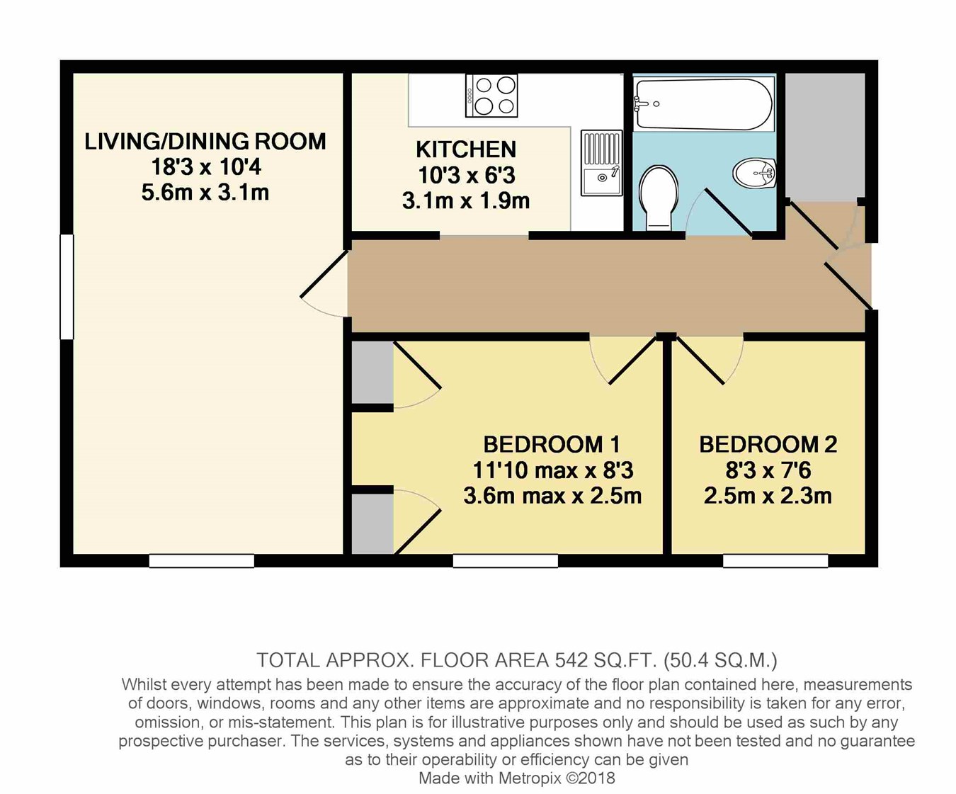 2 Bedrooms Flat to rent in High Street, Flitwick MK45
