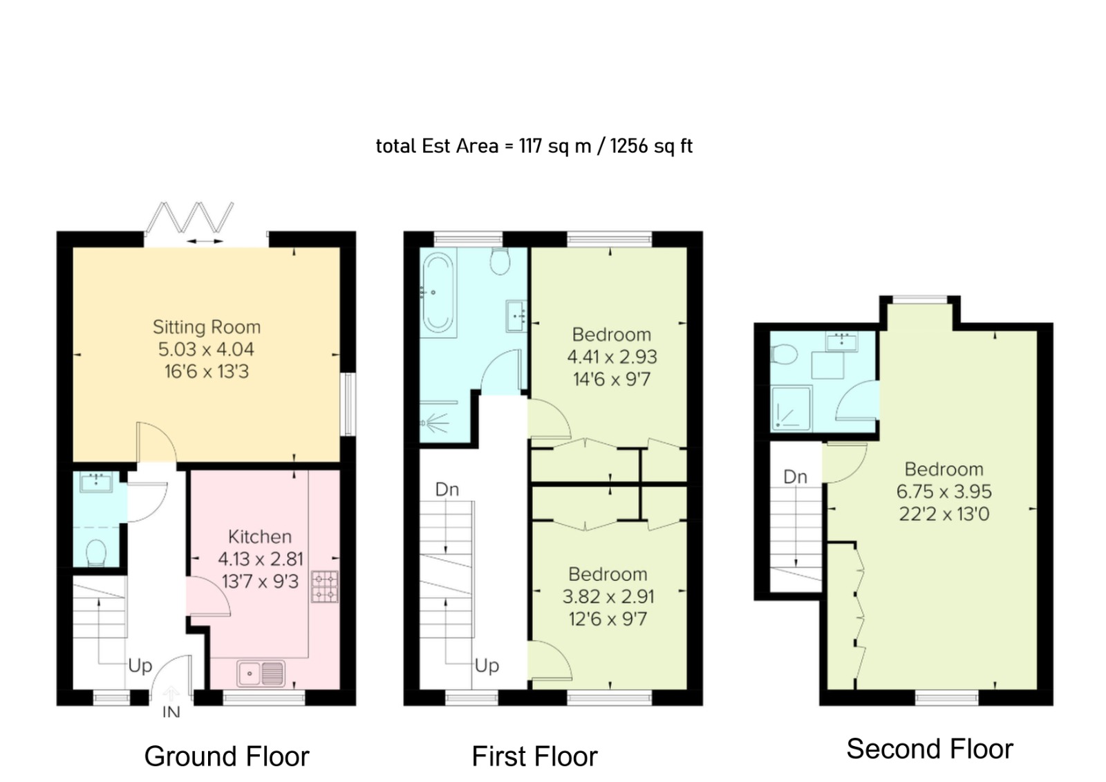 8D, Windrushes, Surrey floorplan