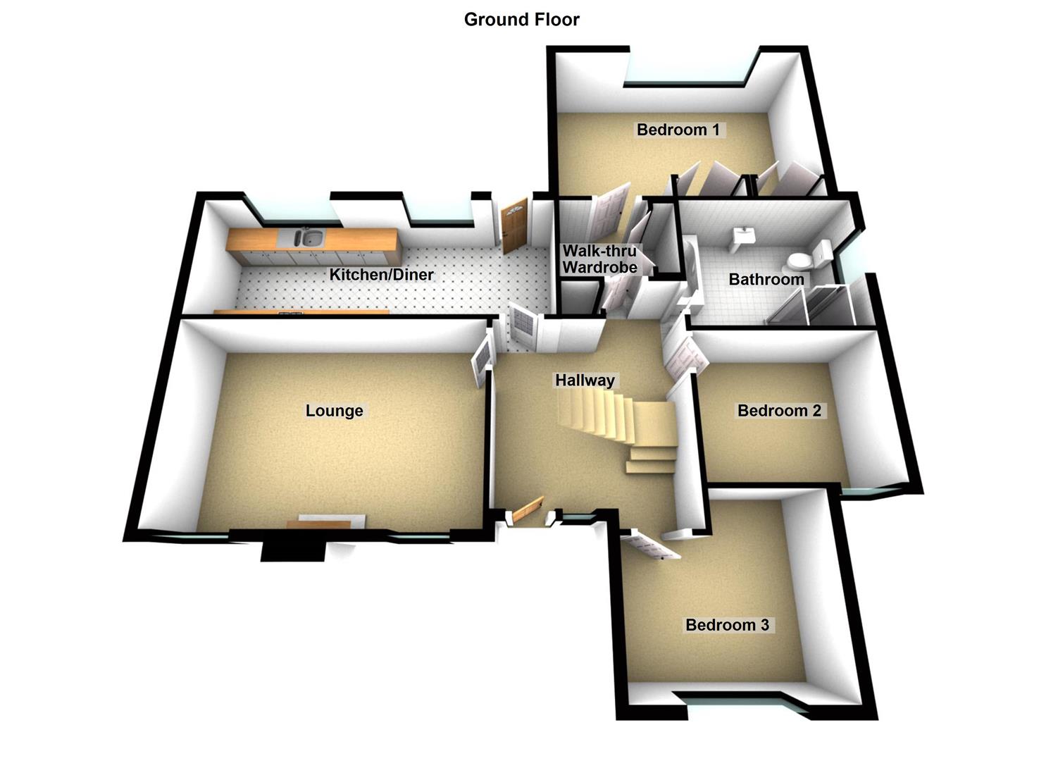 1, Abbeydale Drive, Newtownards floorplan