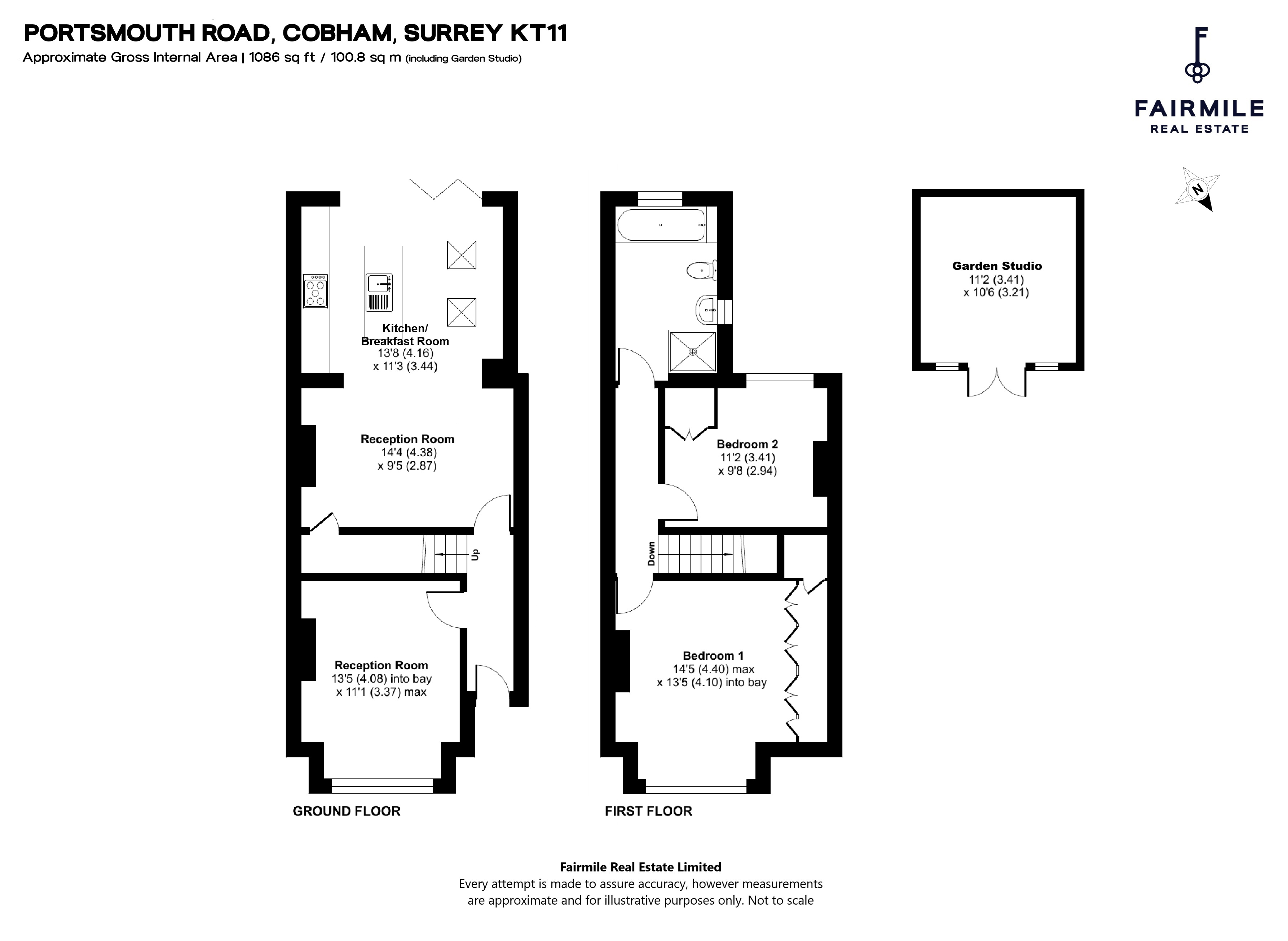 201, Portsmouth Road, Surrey floorplan