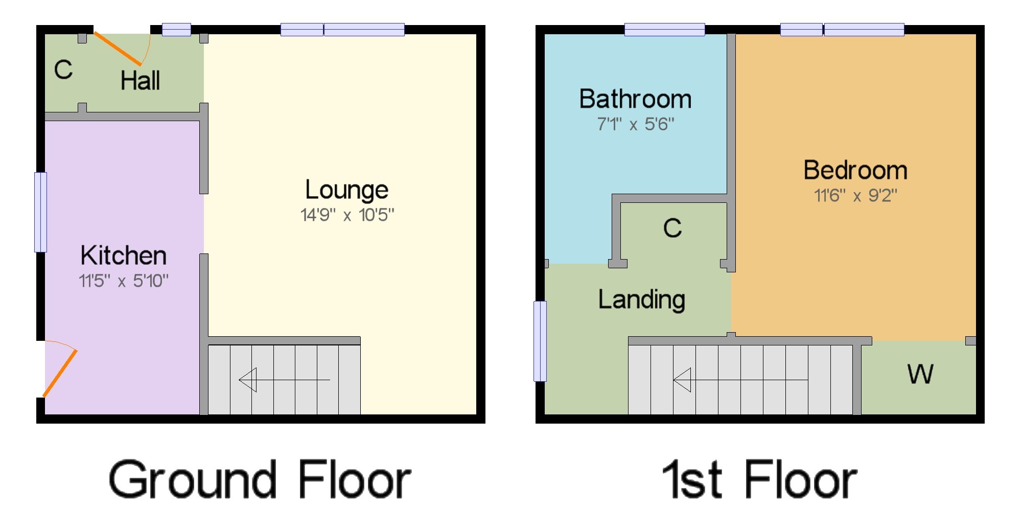 1 Bedrooms Terraced house for sale in Craigburn Crescent, Houston, Johnstone PA6