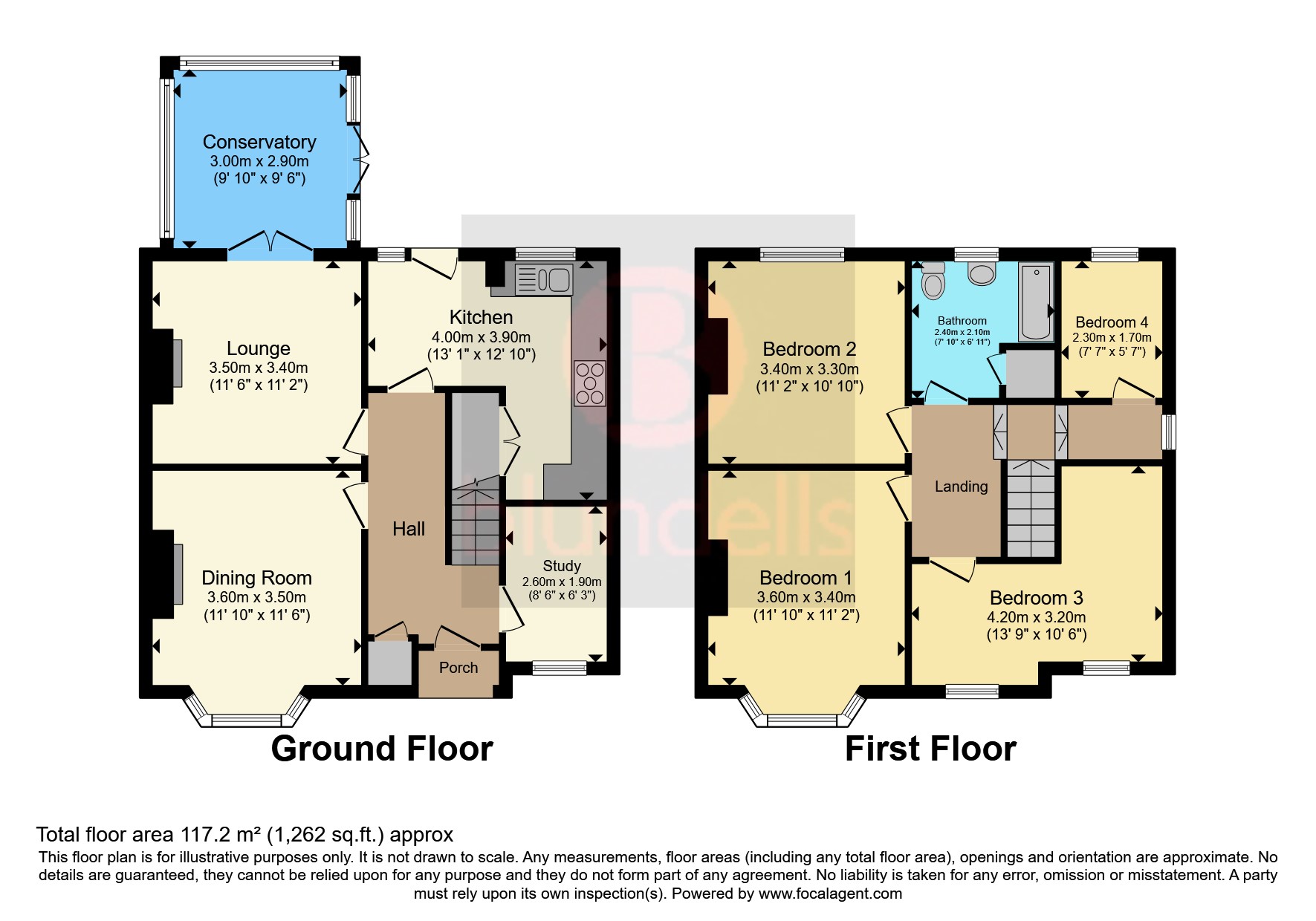 91, Somersall Park Road, Derbyshire floorplan