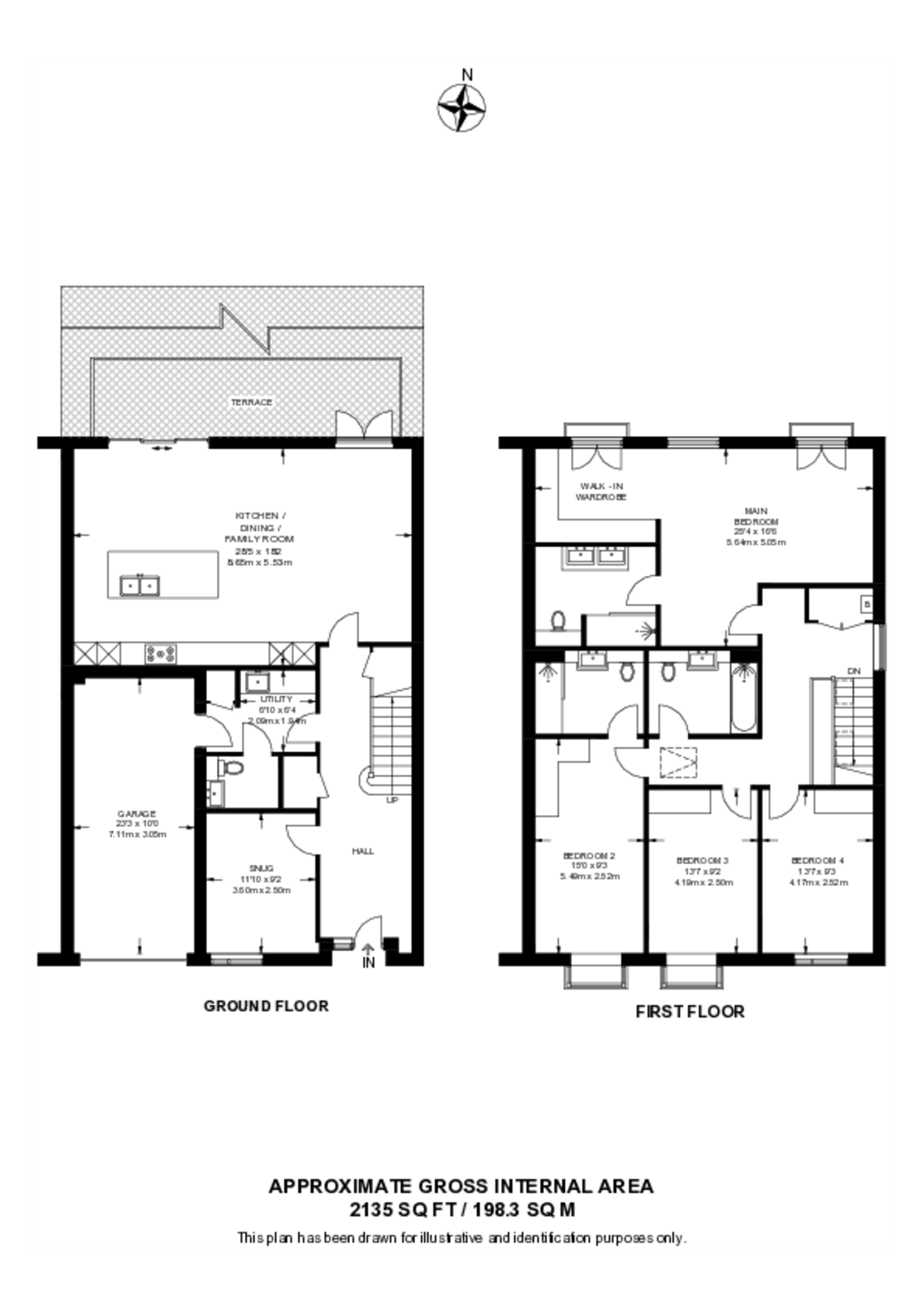 Trent Park, Enfield floorplan