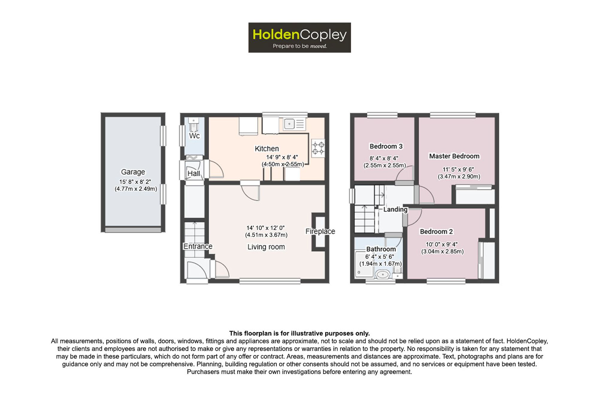 45 Sudbury Avenue, Nottingham floorplan