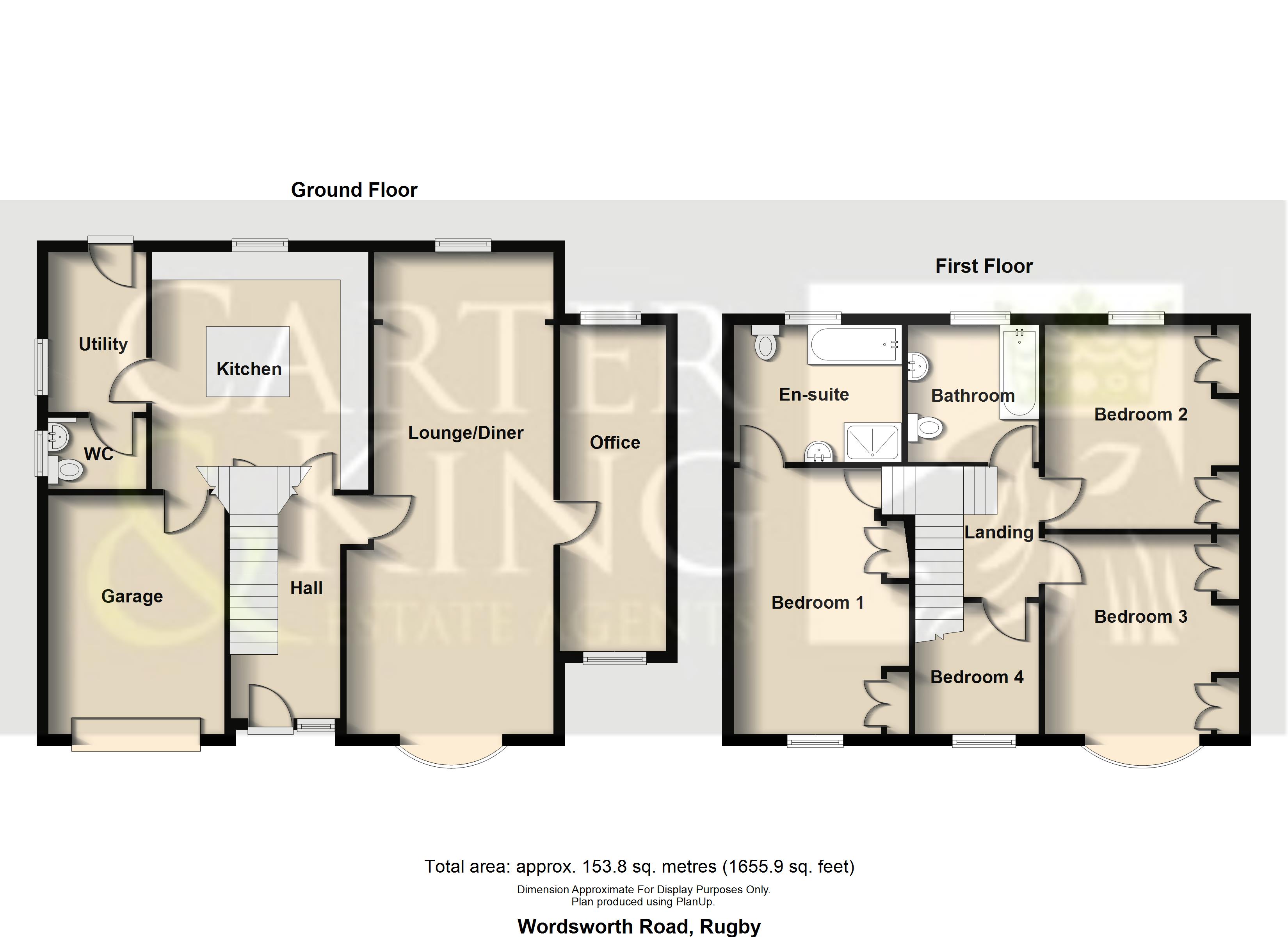 35, Wordsworth Road, Rugby floorplan