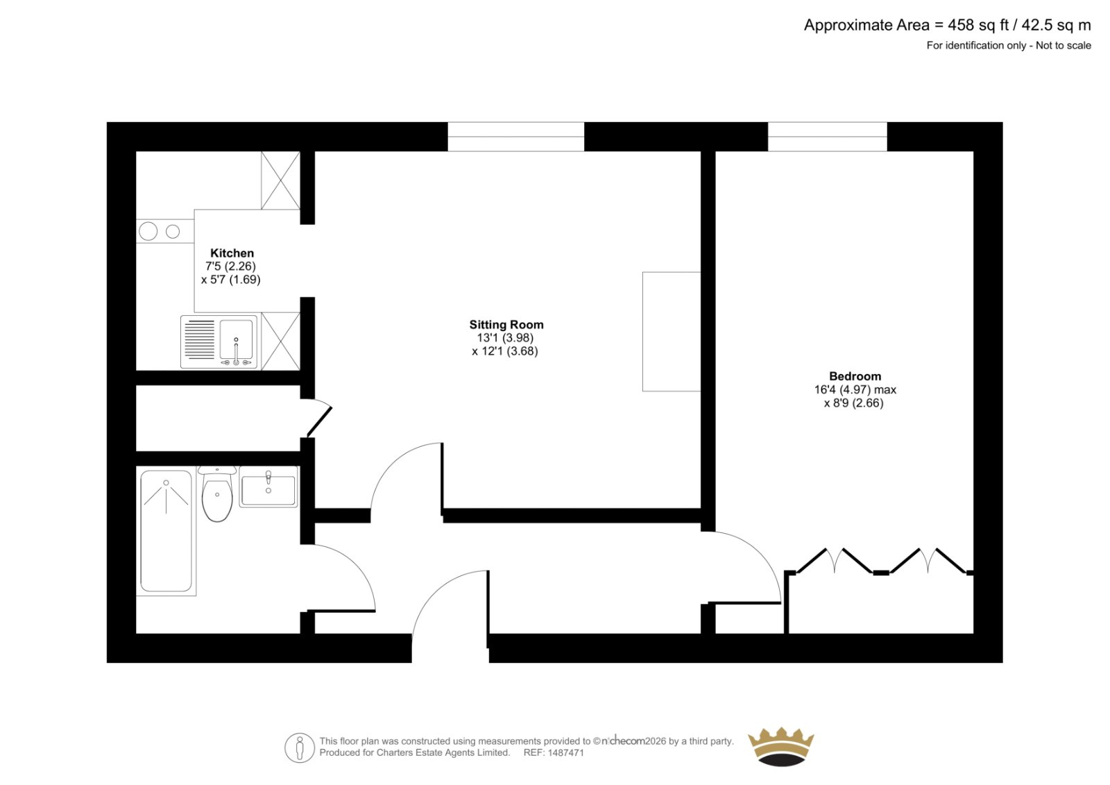 20 Homepier House, 77, Heene Road, West Sussex floorplan