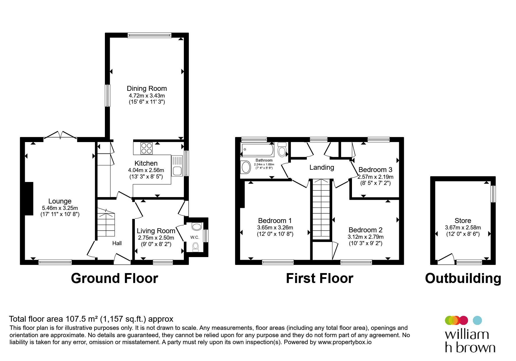 3, Green Hey, Scunthorpe floorplan