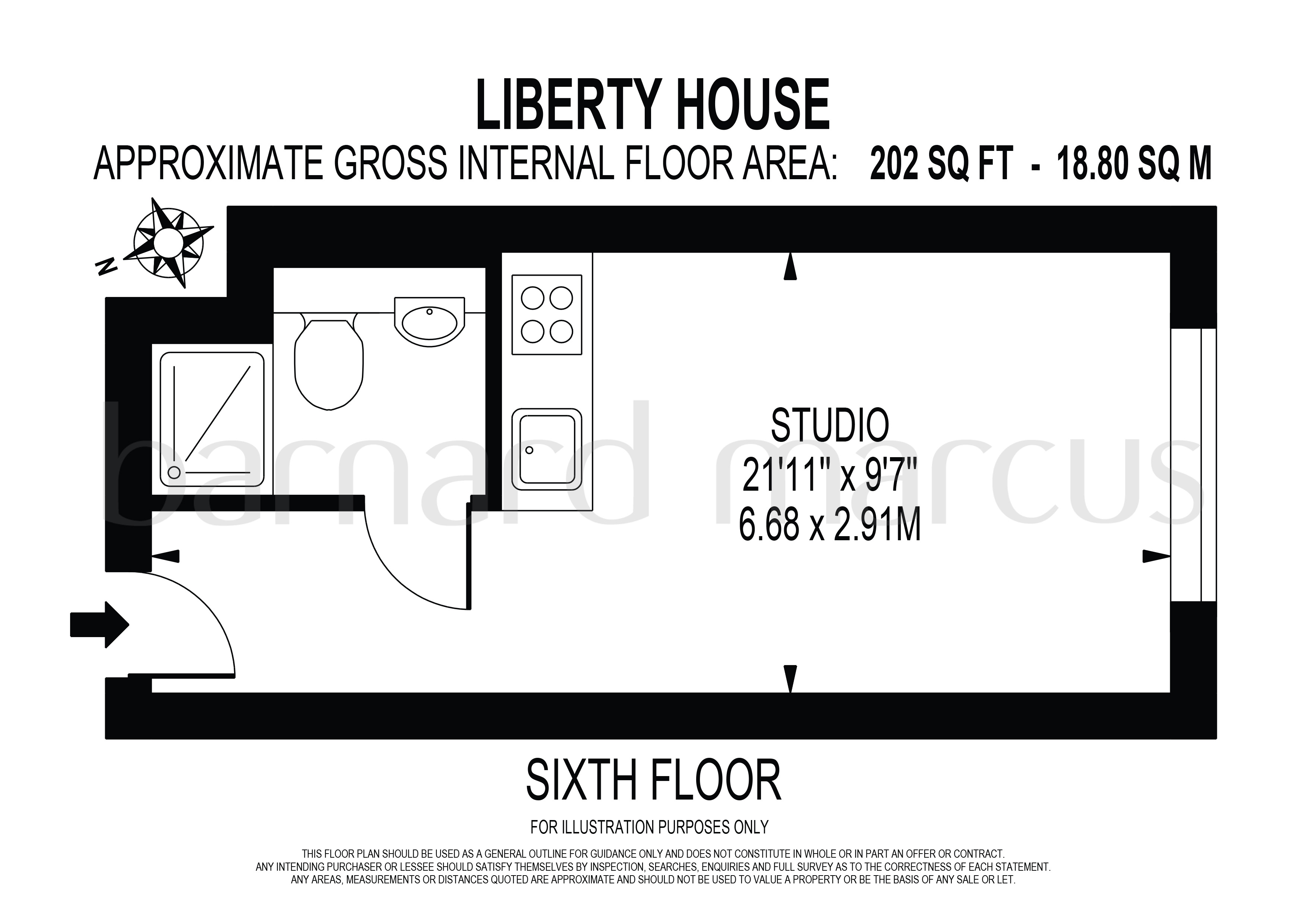 Flat 37, Liberty House, 16, Victoria Road, FELTHAM floorplan