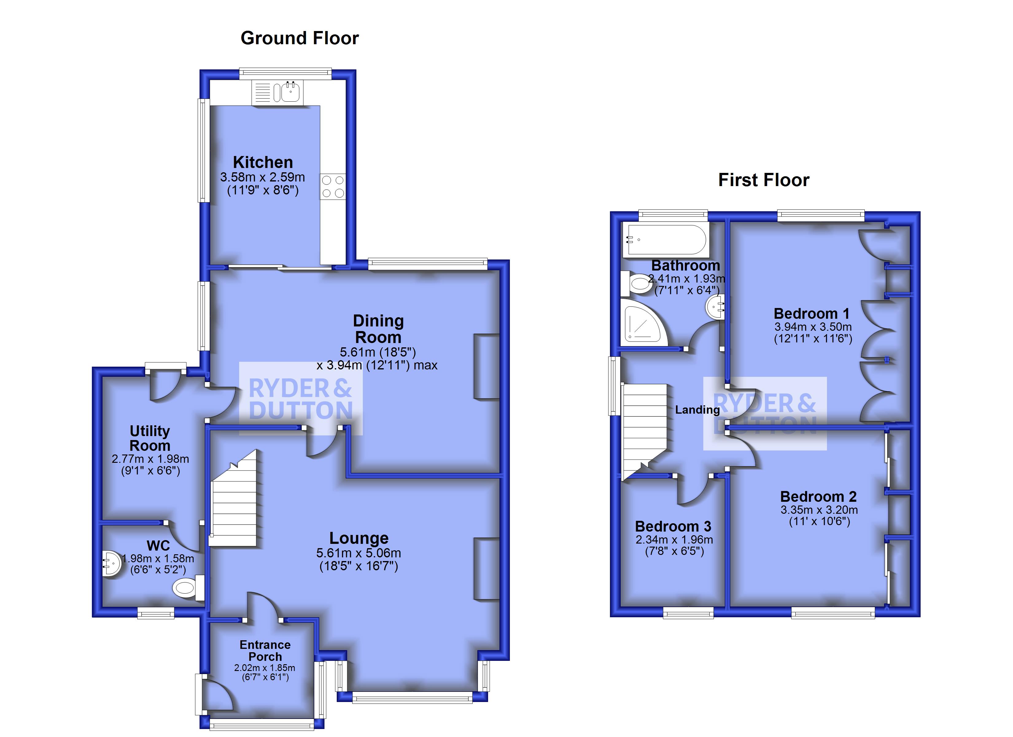 Gincroft Lane, Edenfield, Ramsbottom BL0, 3 bedroom semidetached house