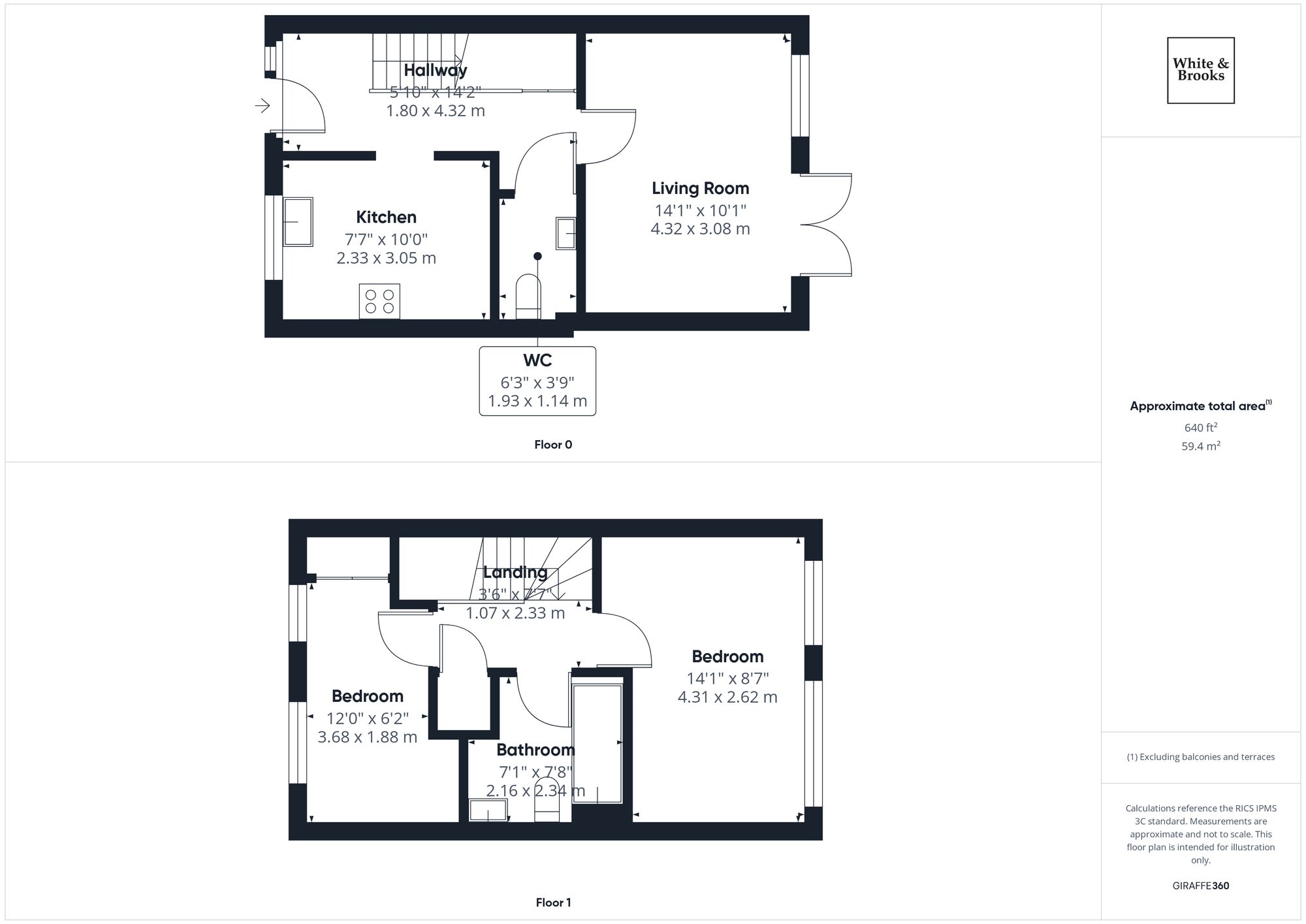2 Monterey Gardens, Bognor Regis floorplan