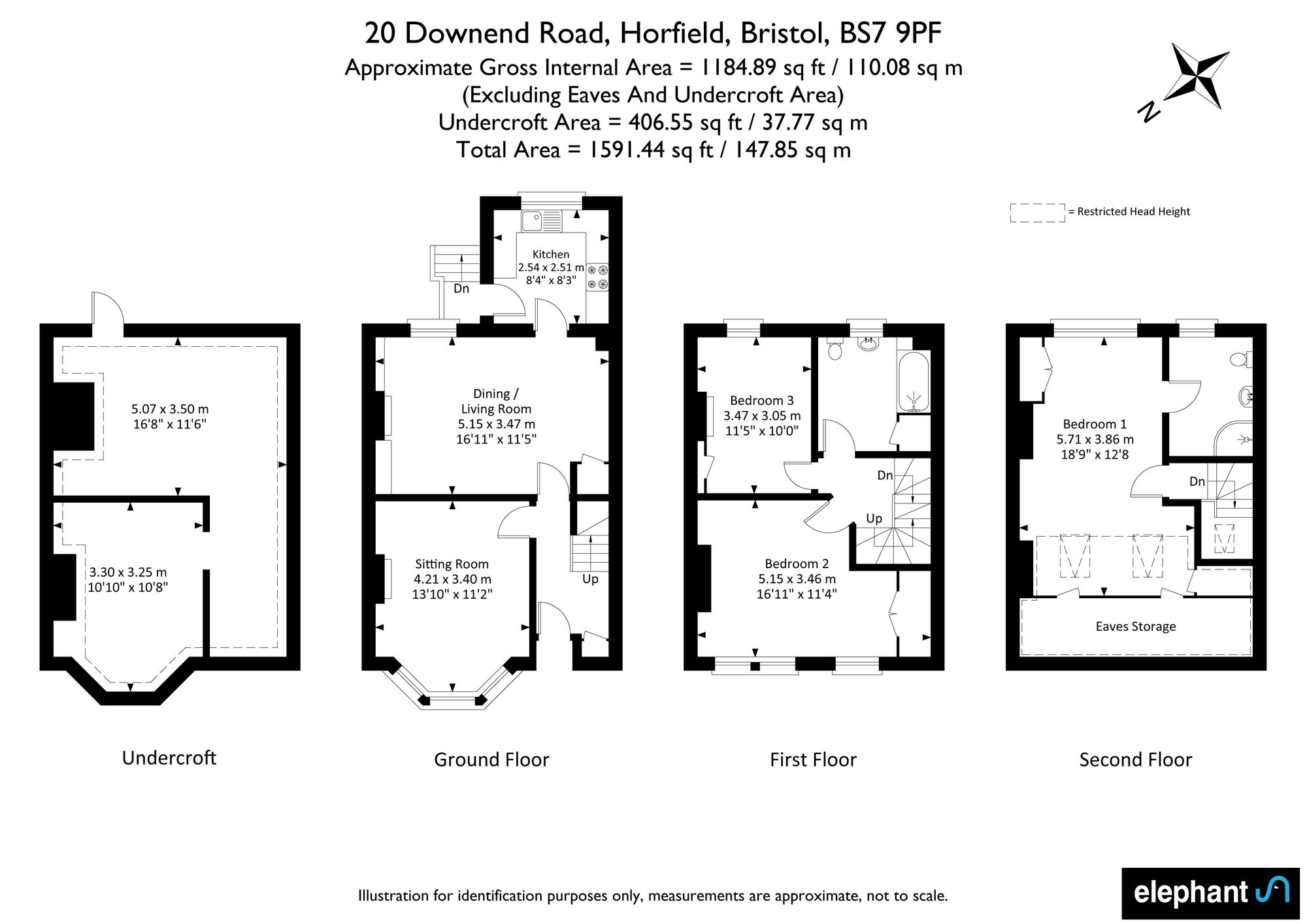 20 Downend Road, Bristol floorplan