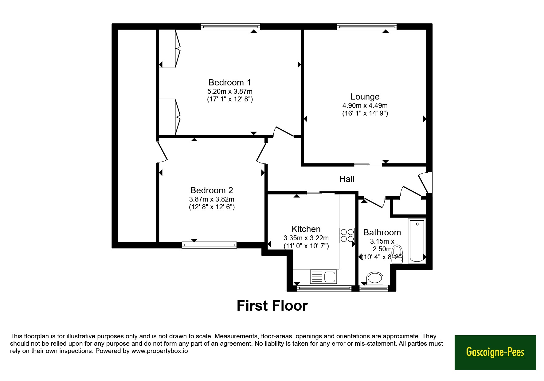 31, Levett Road, Surrey floorplan