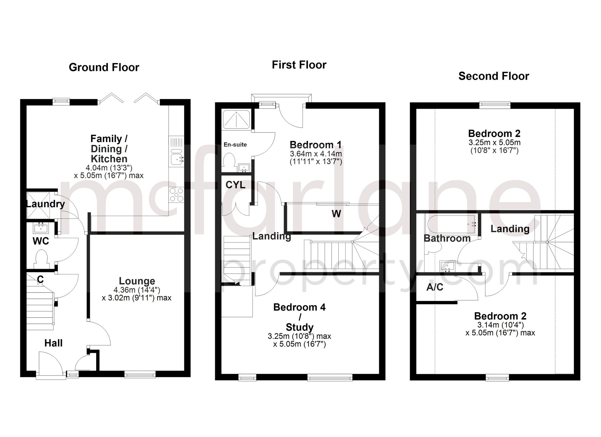 The Northfield Plot 18, London Road, Tetbury floorplan
