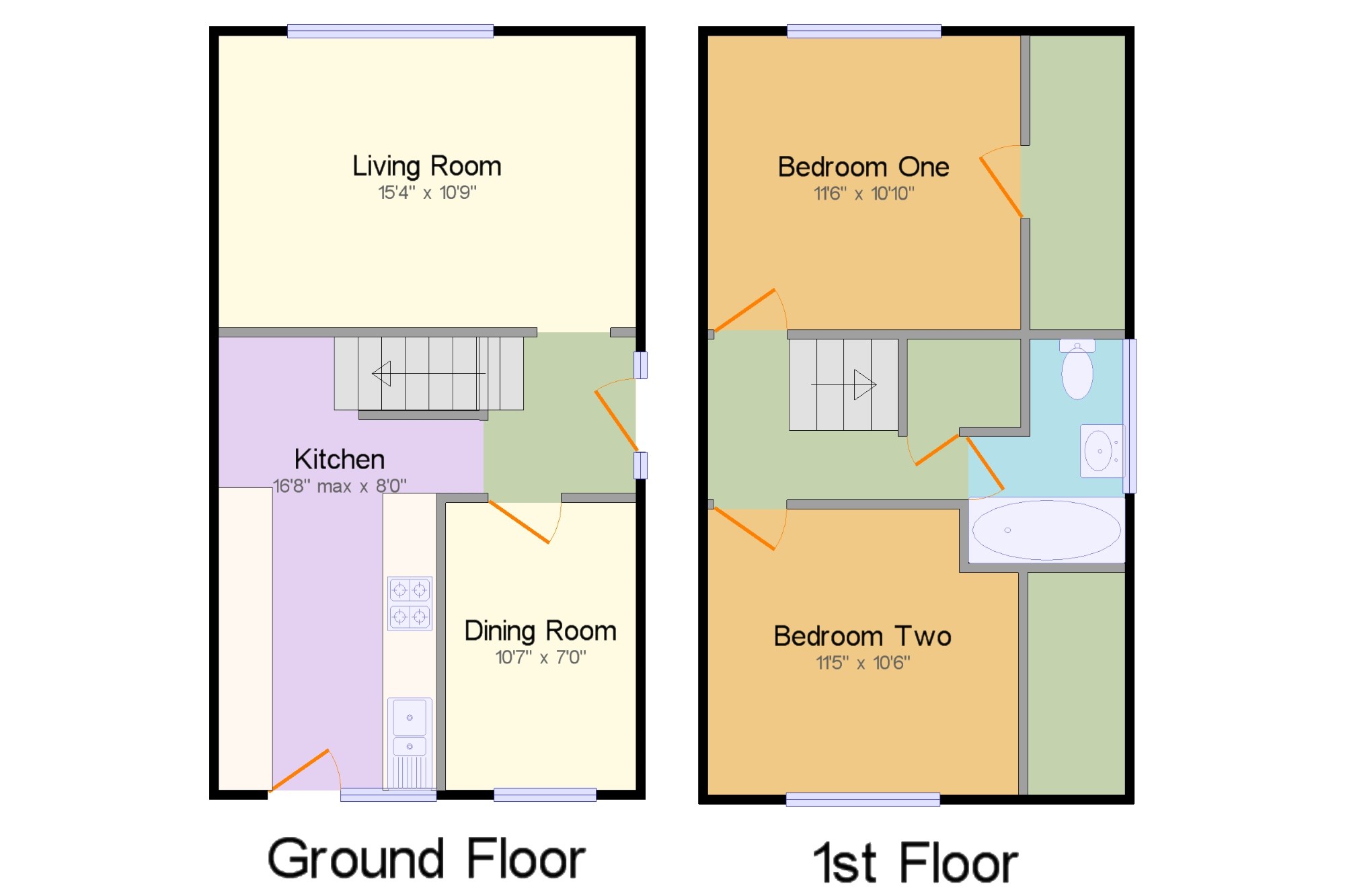 2 Bedrooms Semi-detached house for sale in Colne Engaine, Halstead, Essex CO6