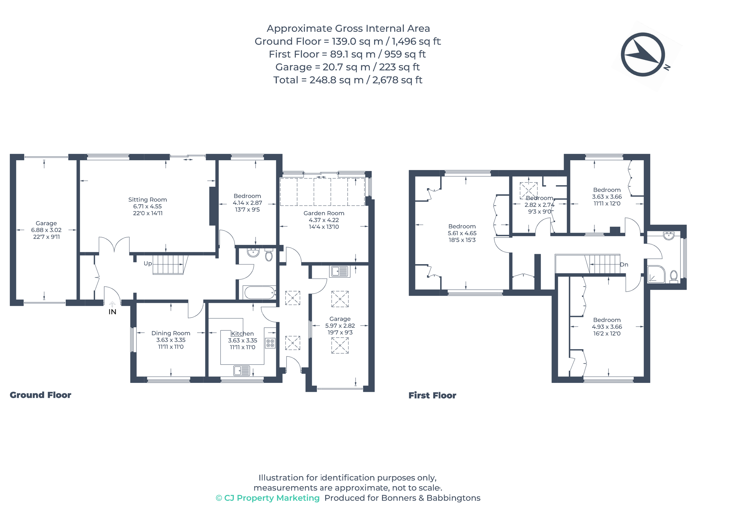 Cairns, Green End Road, High Wycombe floorplan