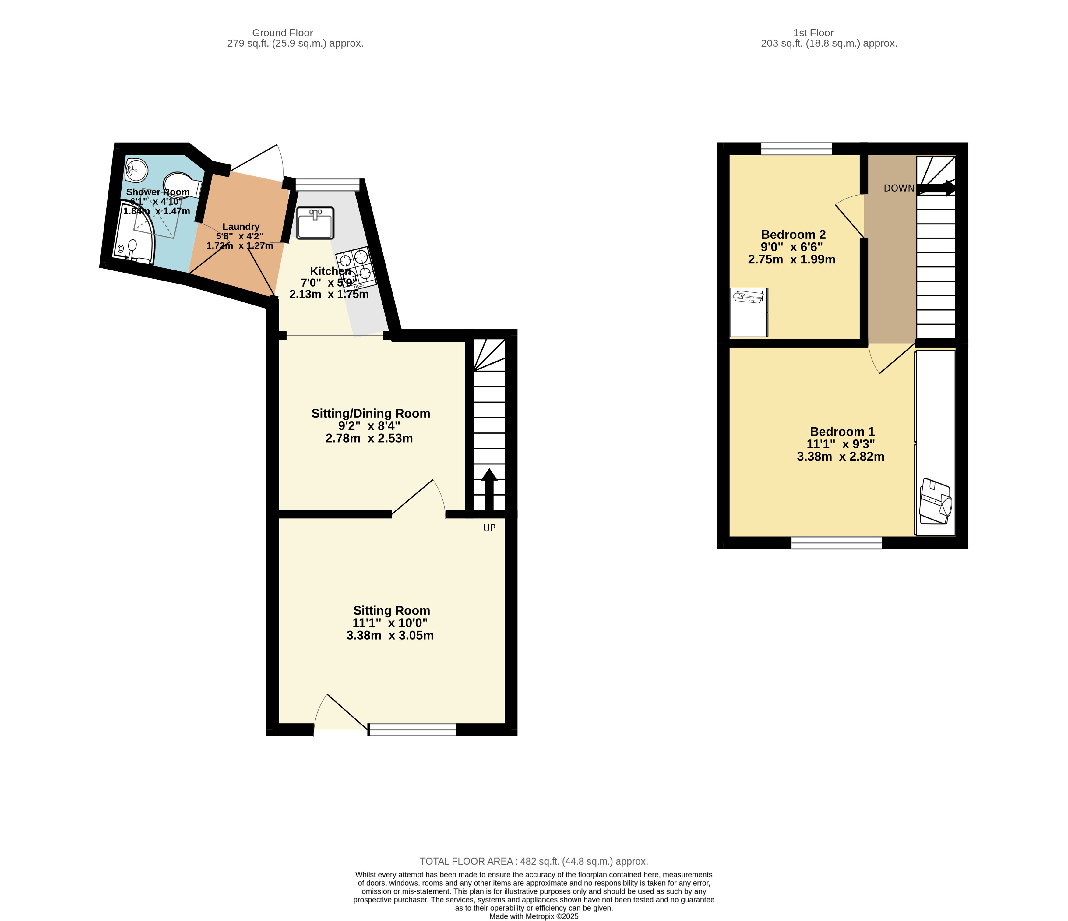 32, Uphill Road South, Somerset floorplan