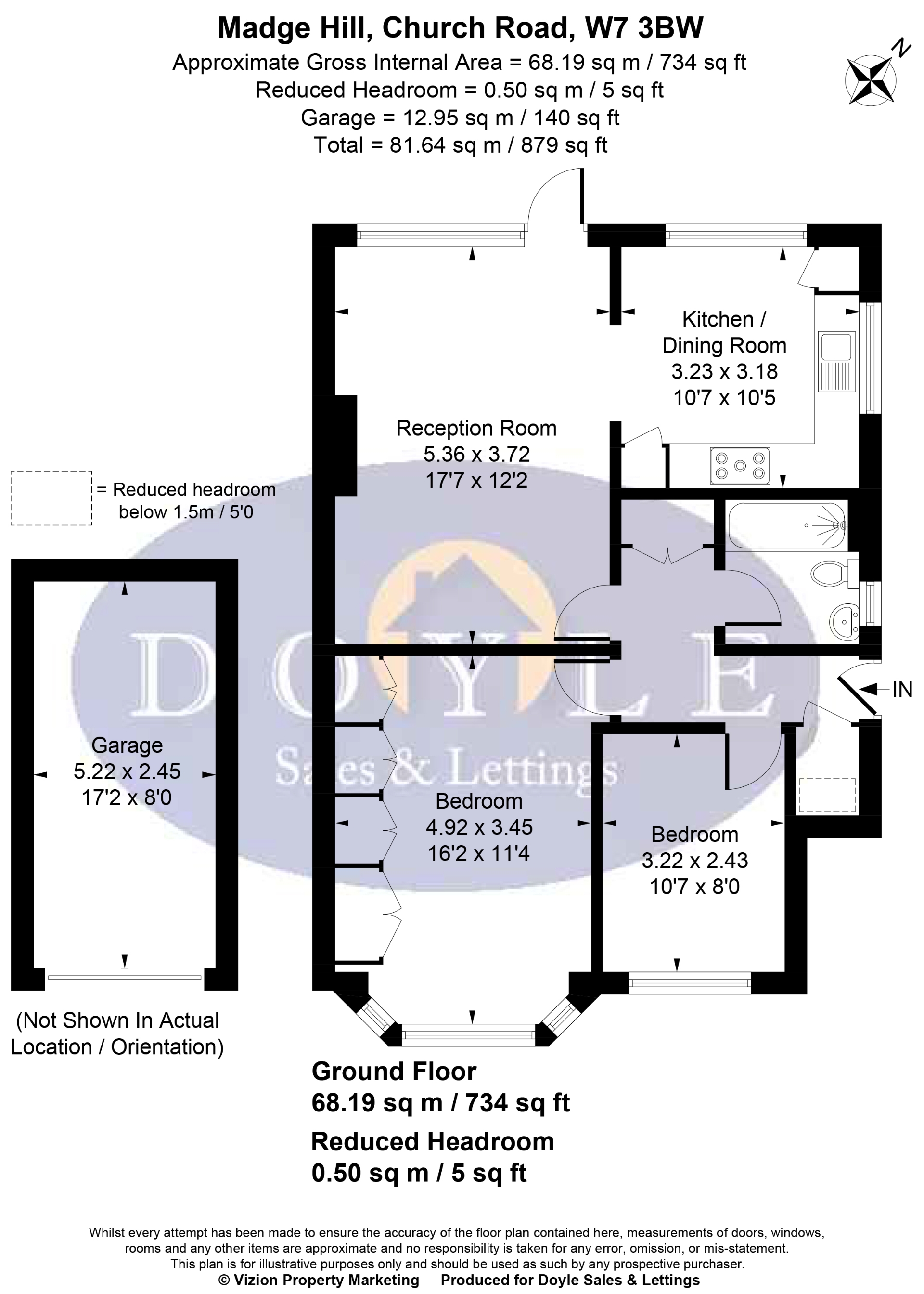 7 Madge Hill 174, Church Road, Greater London floorplan