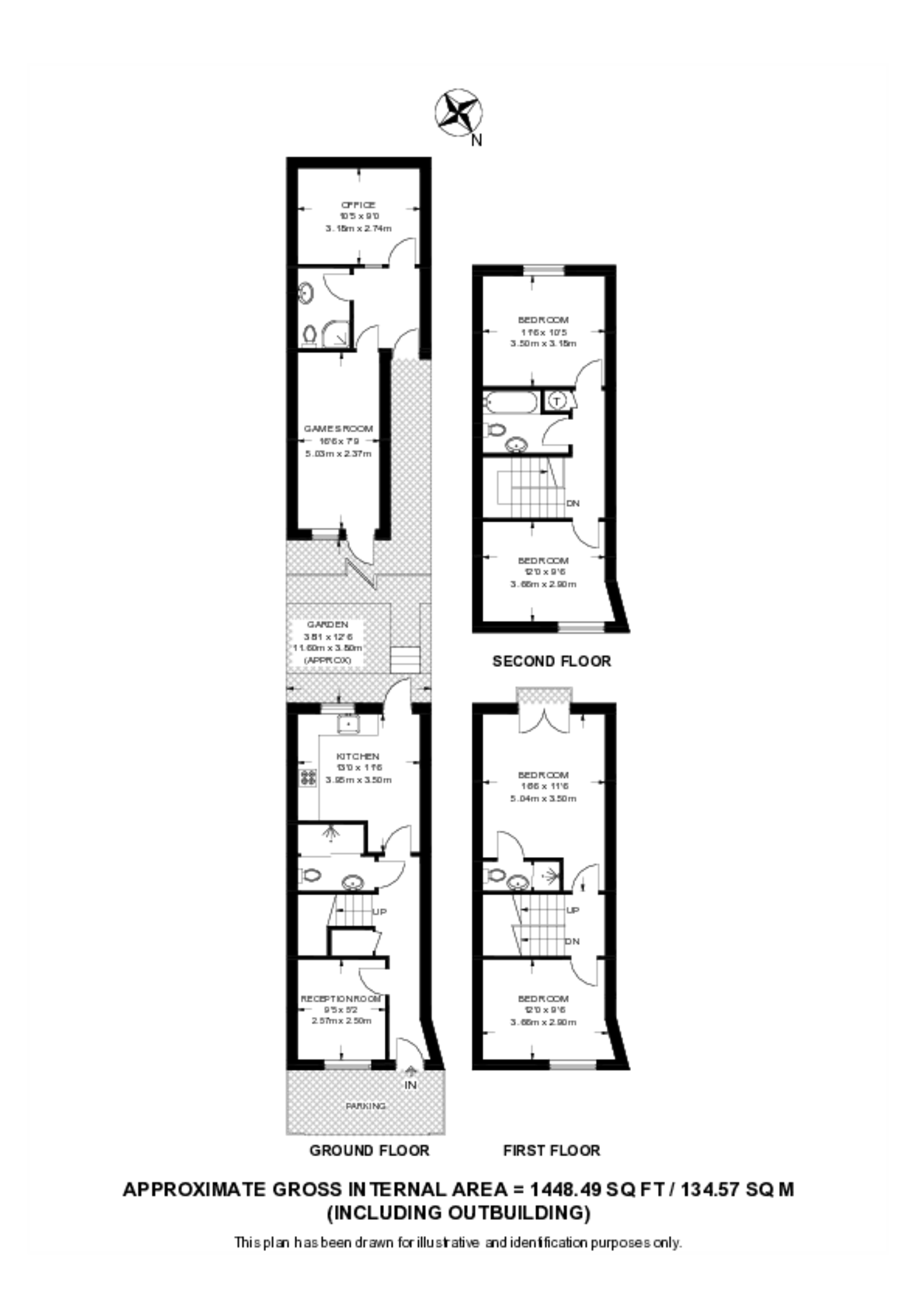 Burnley Road, Dollis Hill floorplan