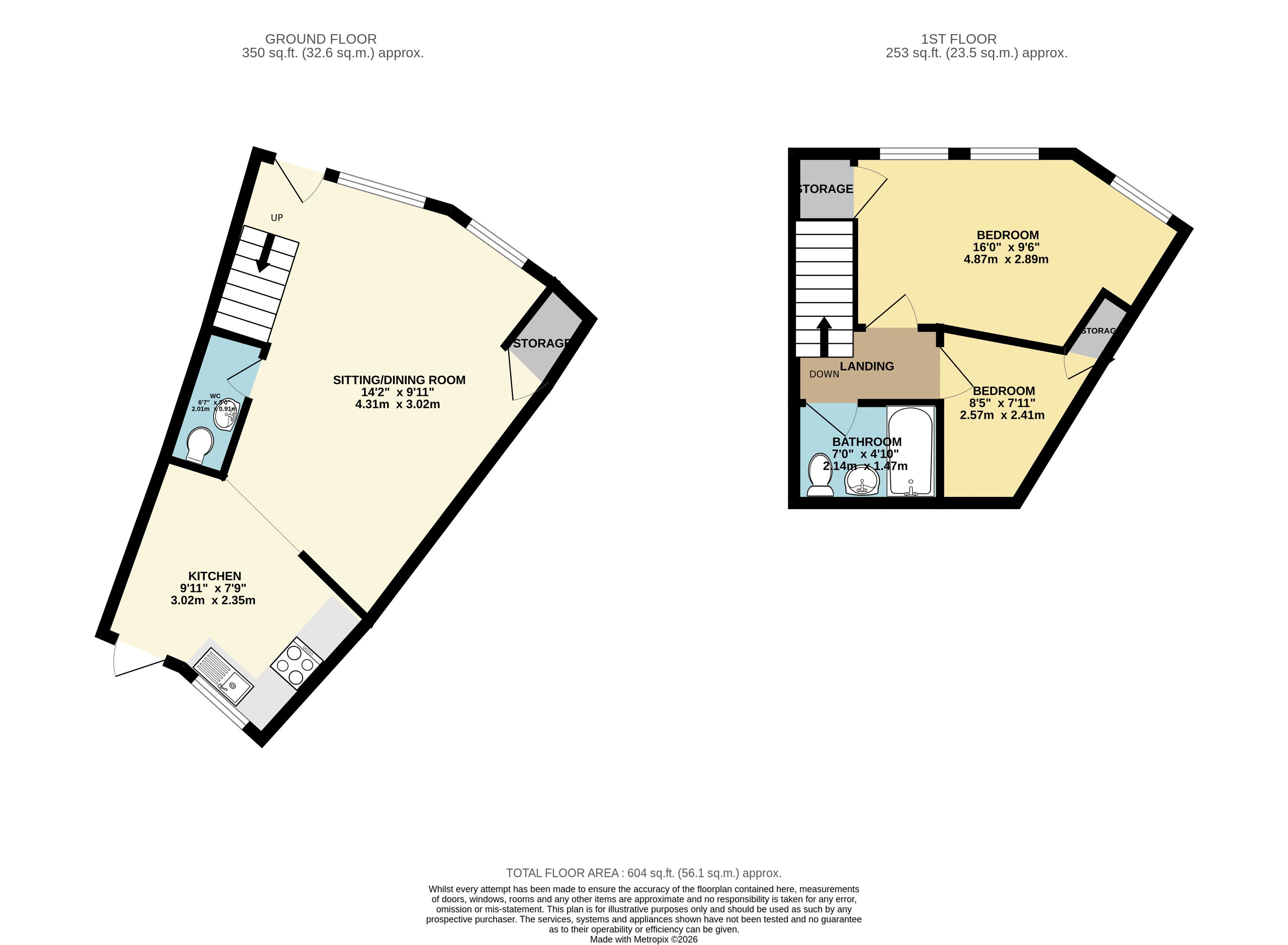 Jordan Terrace, Hereford floorplan
