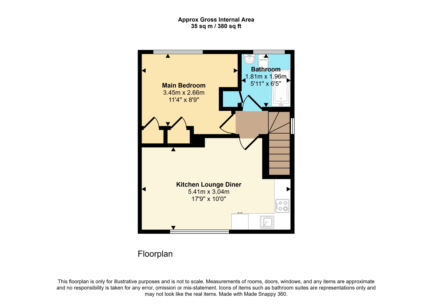 11, Ashcombe Close, Witney floorplan