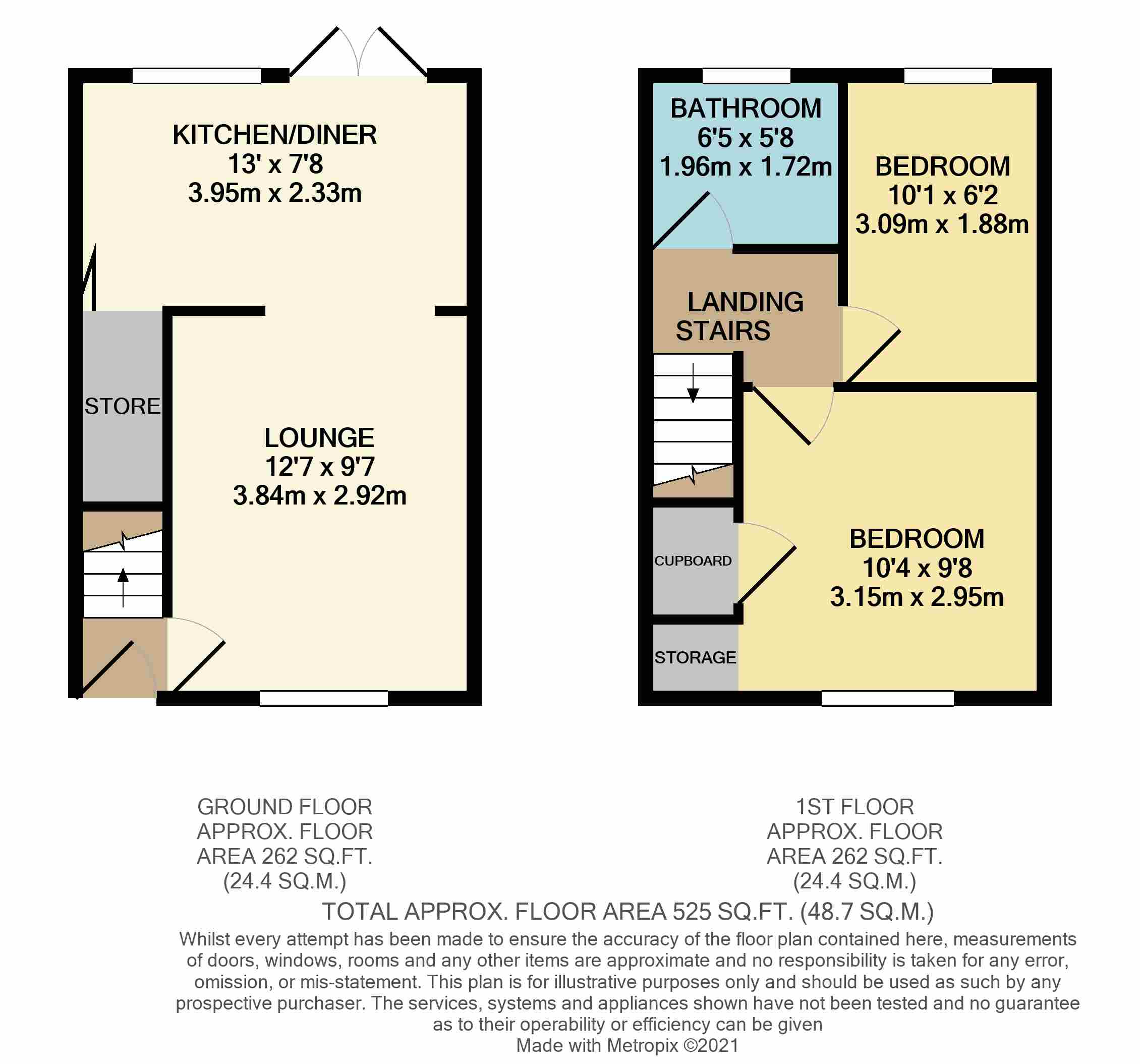 62, Bidwell Hill, Dunstable floorplan