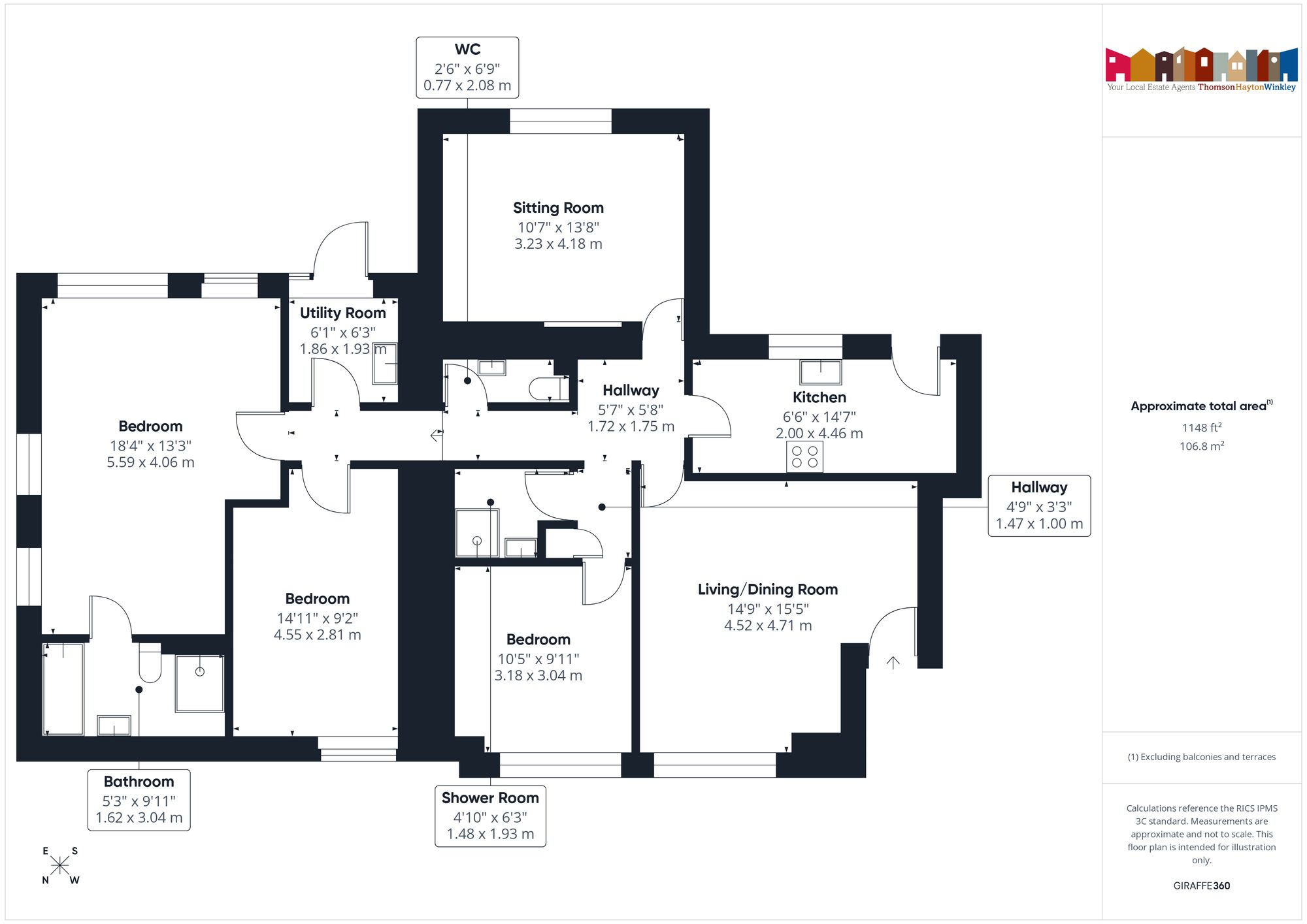 2 Sedgwick Mews, Kendal floorplan