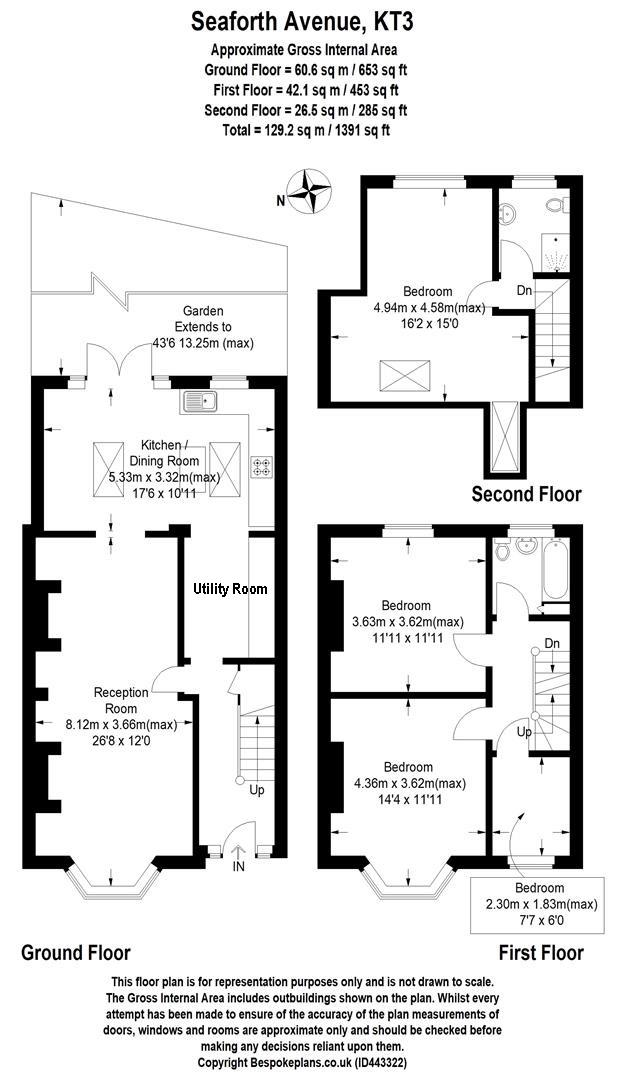 4 Bedrooms  for sale in Seaforth Avenue, New Malden KT3