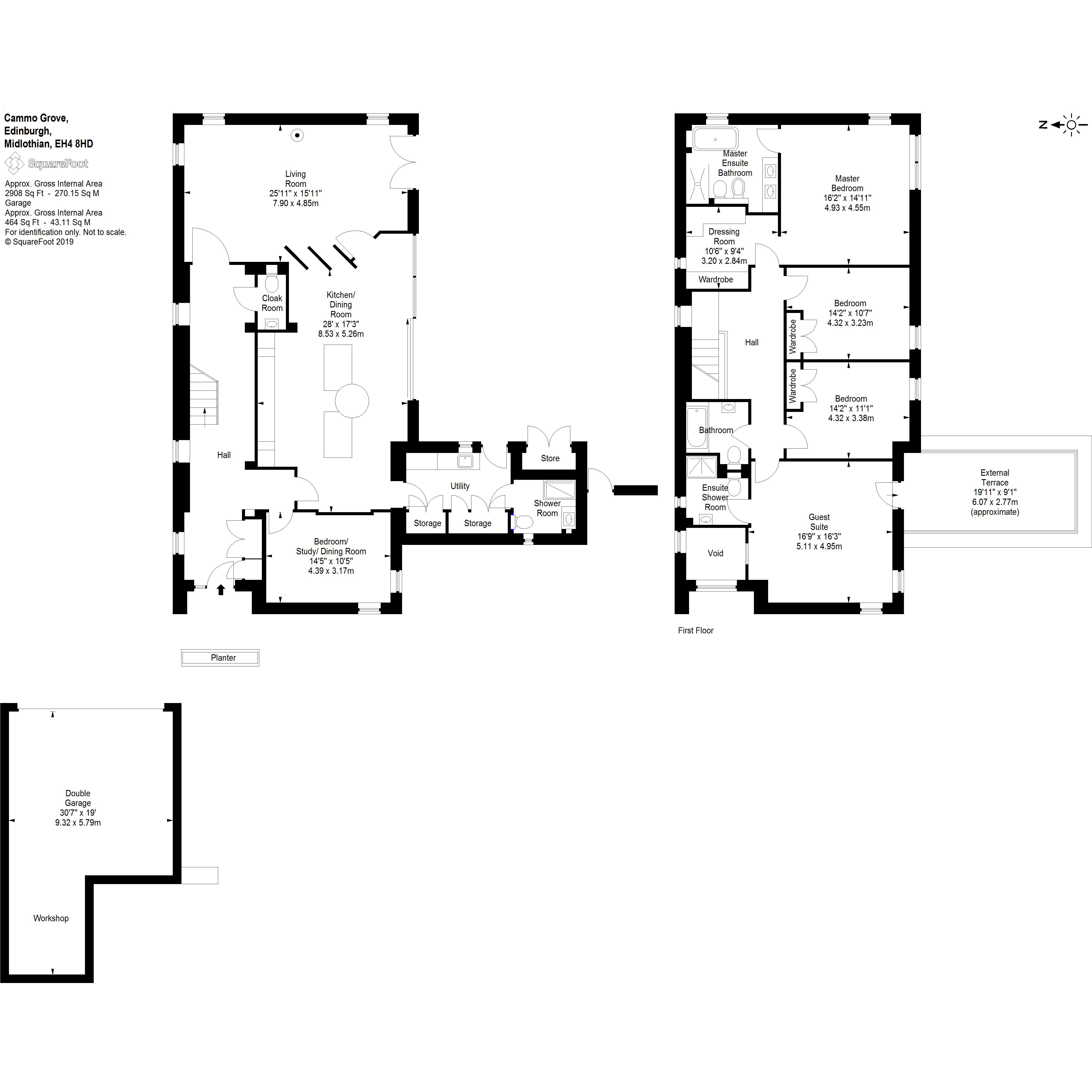 5 Bedrooms Detached house for sale in Shiro House, 108 Cammo Grove, Edinburgh EH4