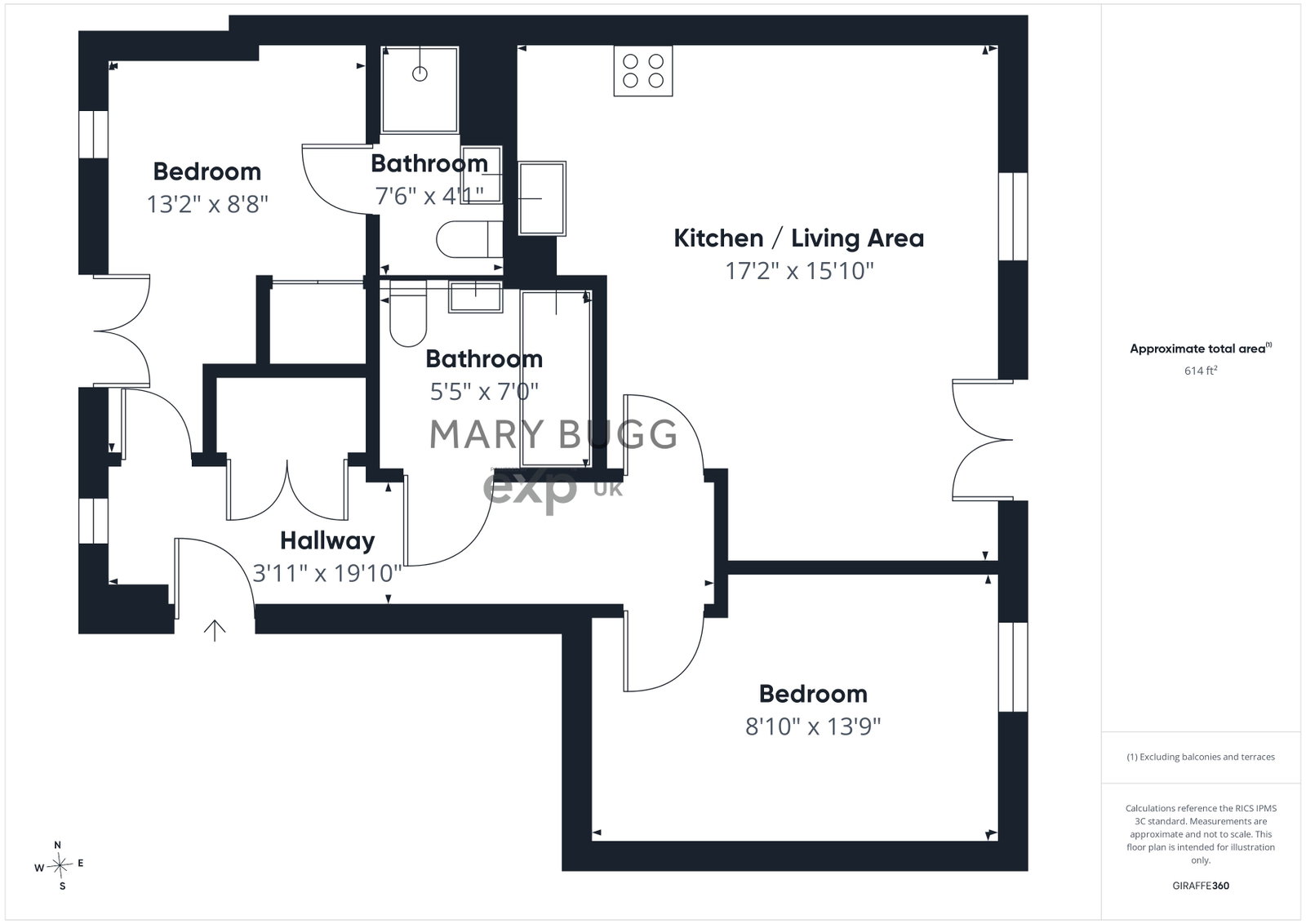 134, Chelwater, Chelmsford floorplan