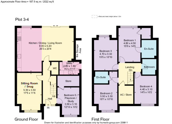 3, Acer Close, Charlton Kings floorplan