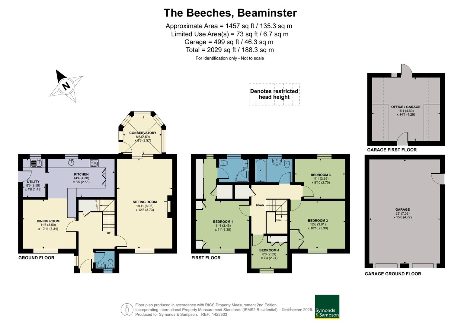 4, The Beeches, Dorset floorplan